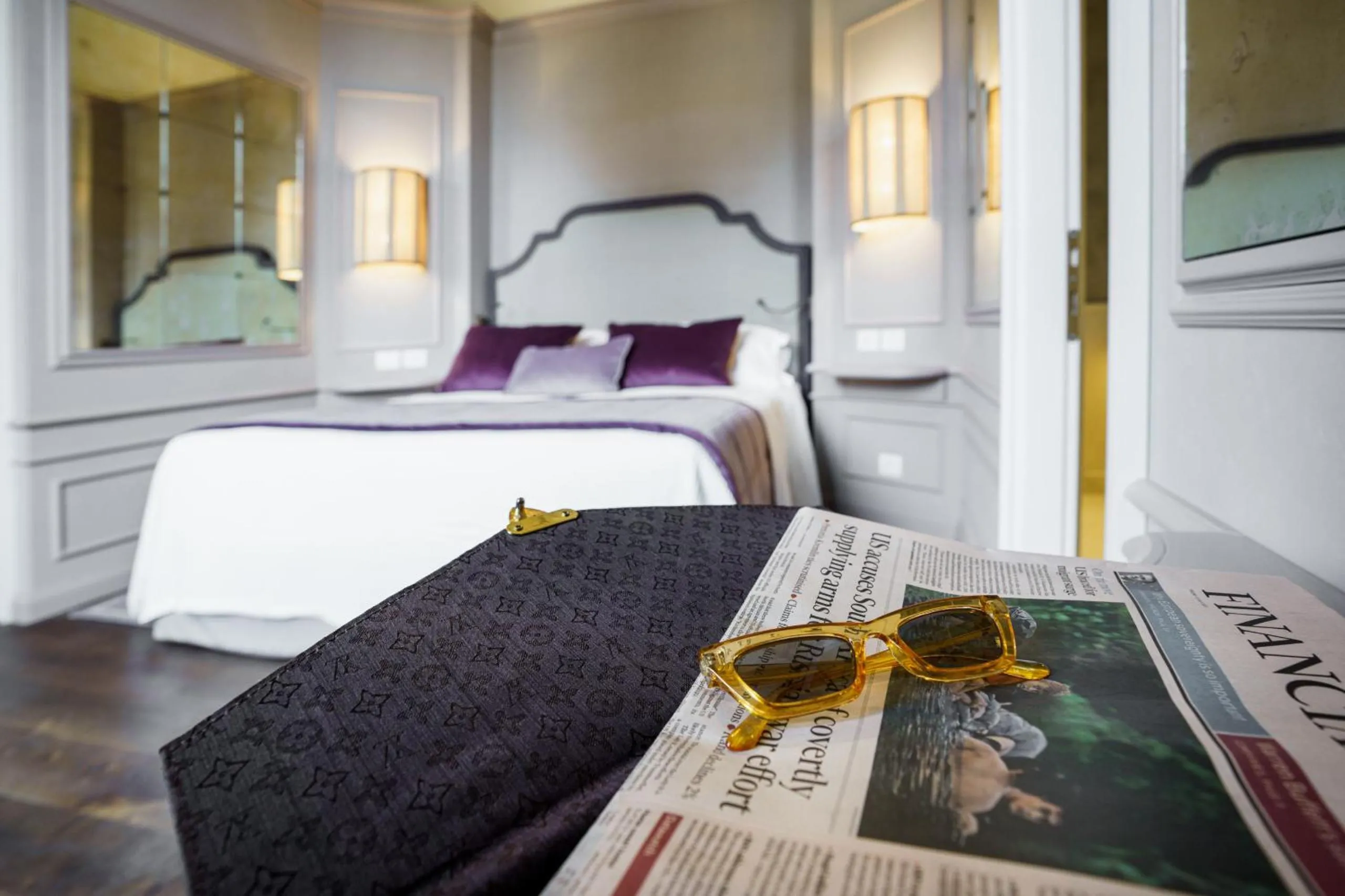 Photo of the whole room, Bed in Duchessa Sofia - La Dimora degli Affreschi Florence