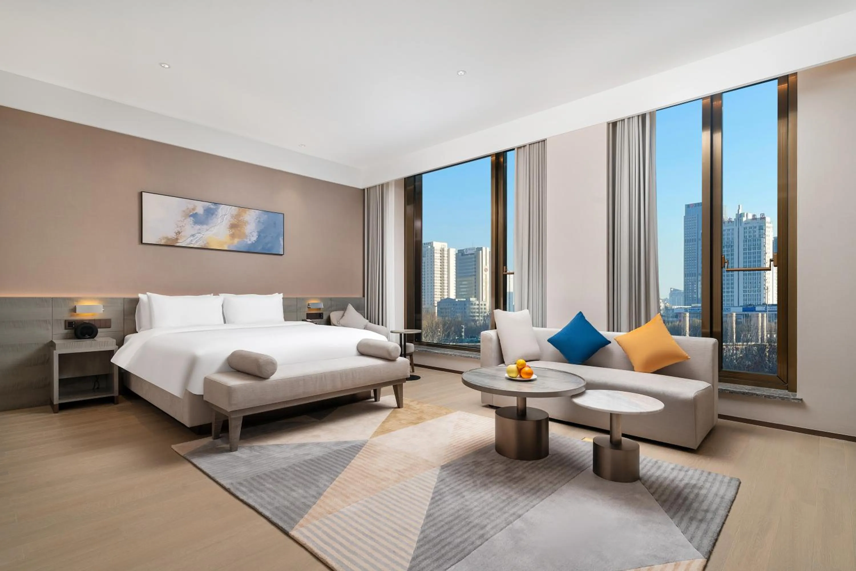 Bedroom, Bed in Hyatt Place Linyi People Square