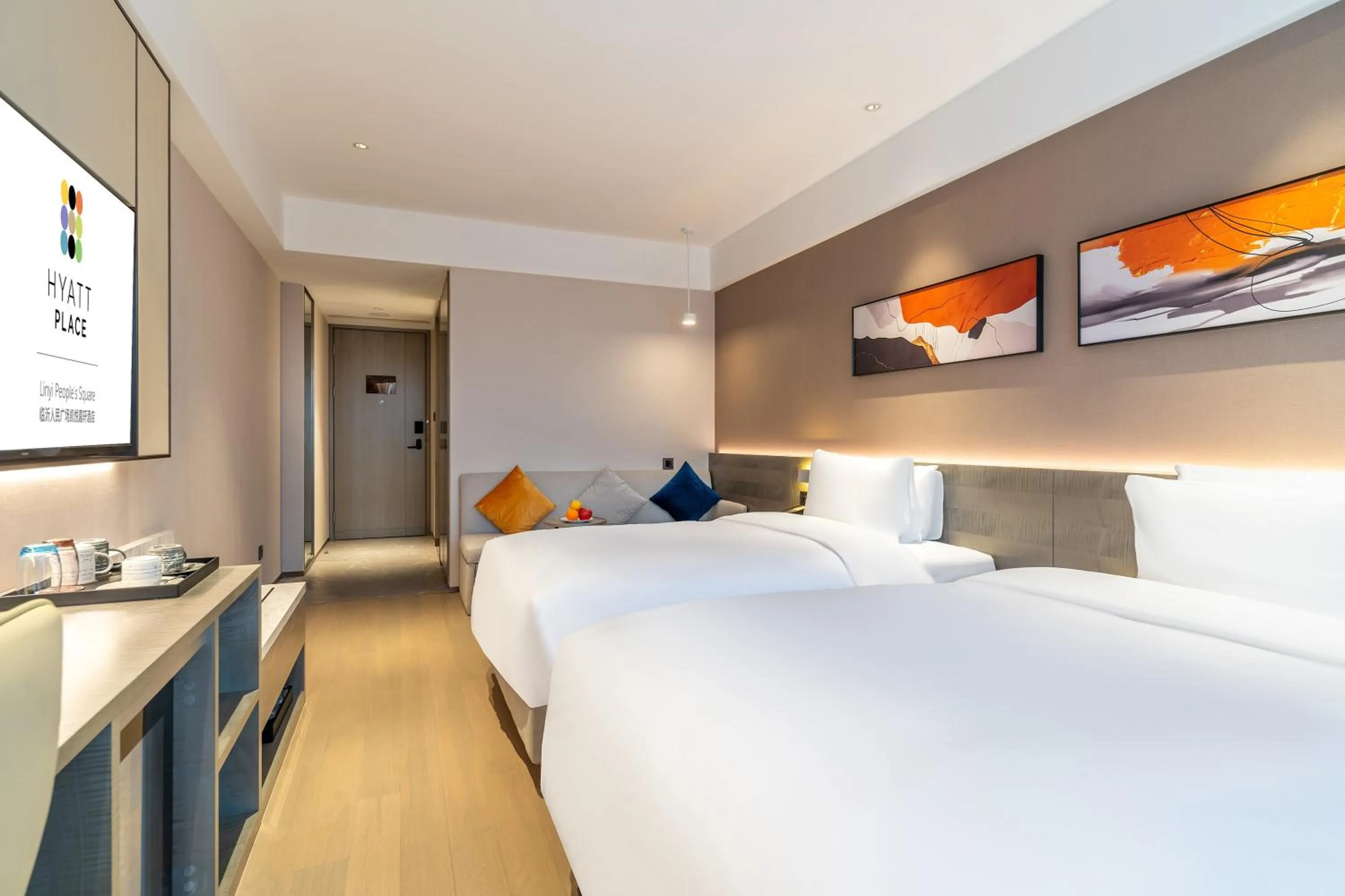 Bedroom, Bed in Hyatt Place Linyi People Square