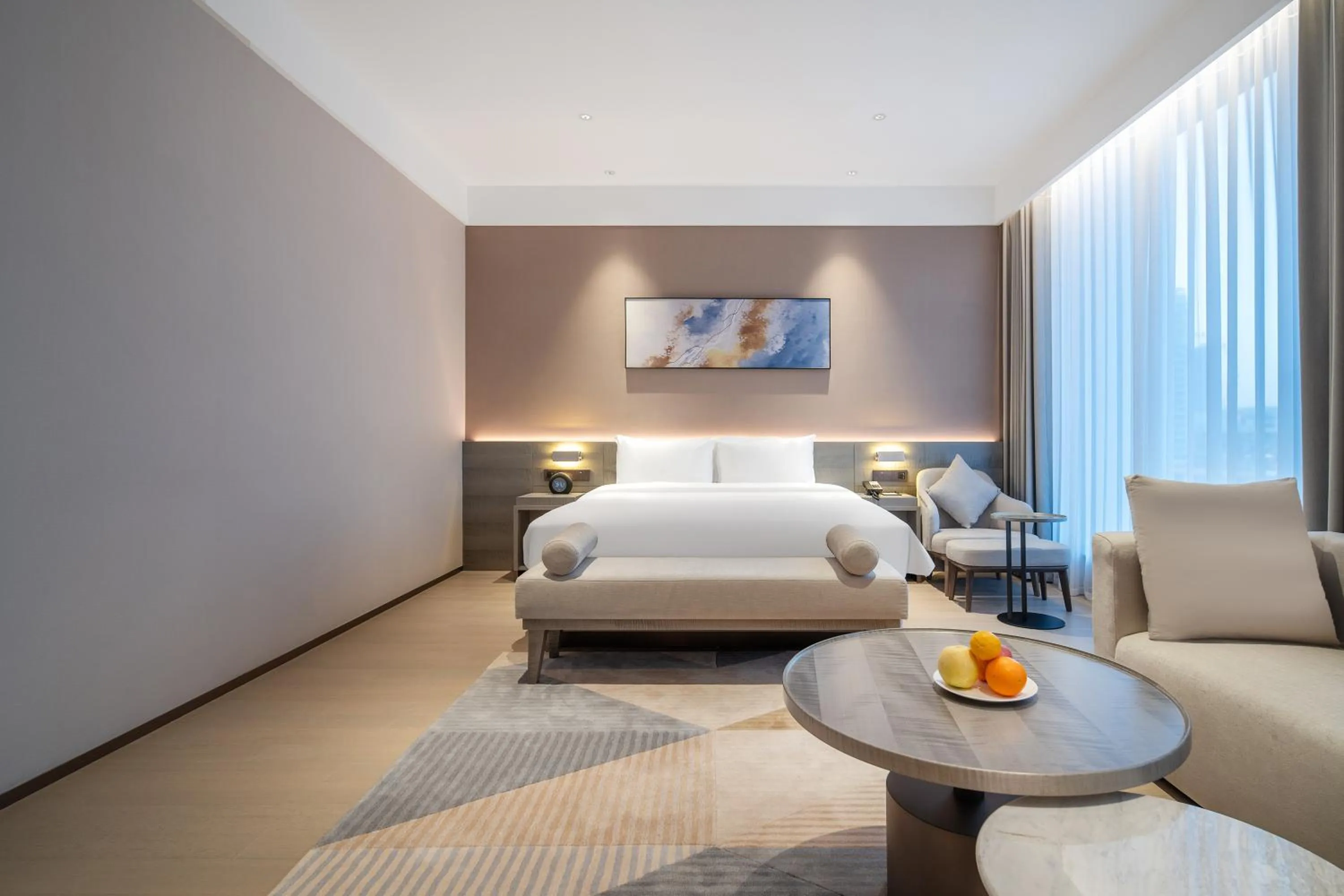 Bedroom, Bed in Hyatt Place Linyi People Square