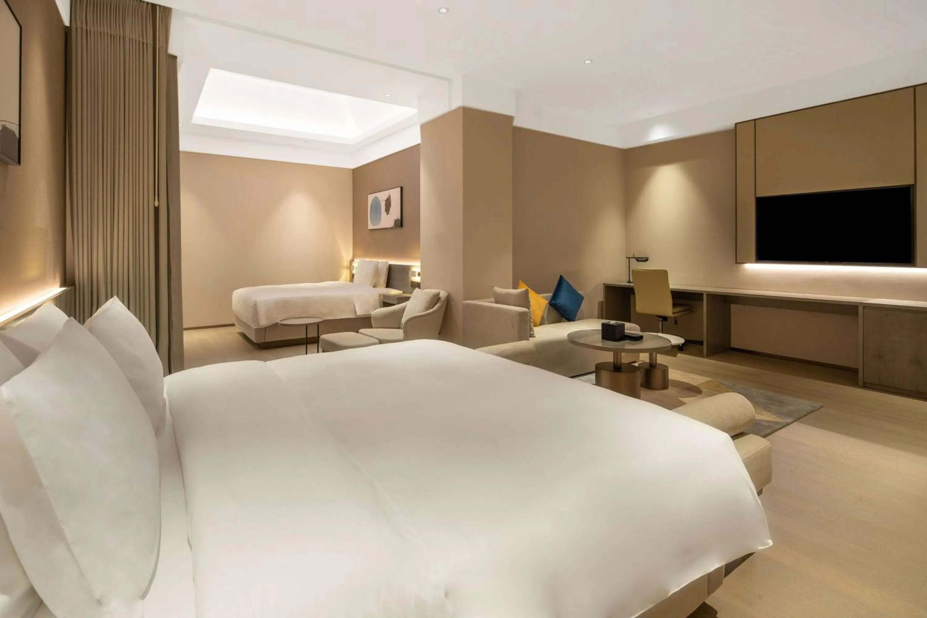 Bedroom, Bed in Hyatt Place Linyi People Square