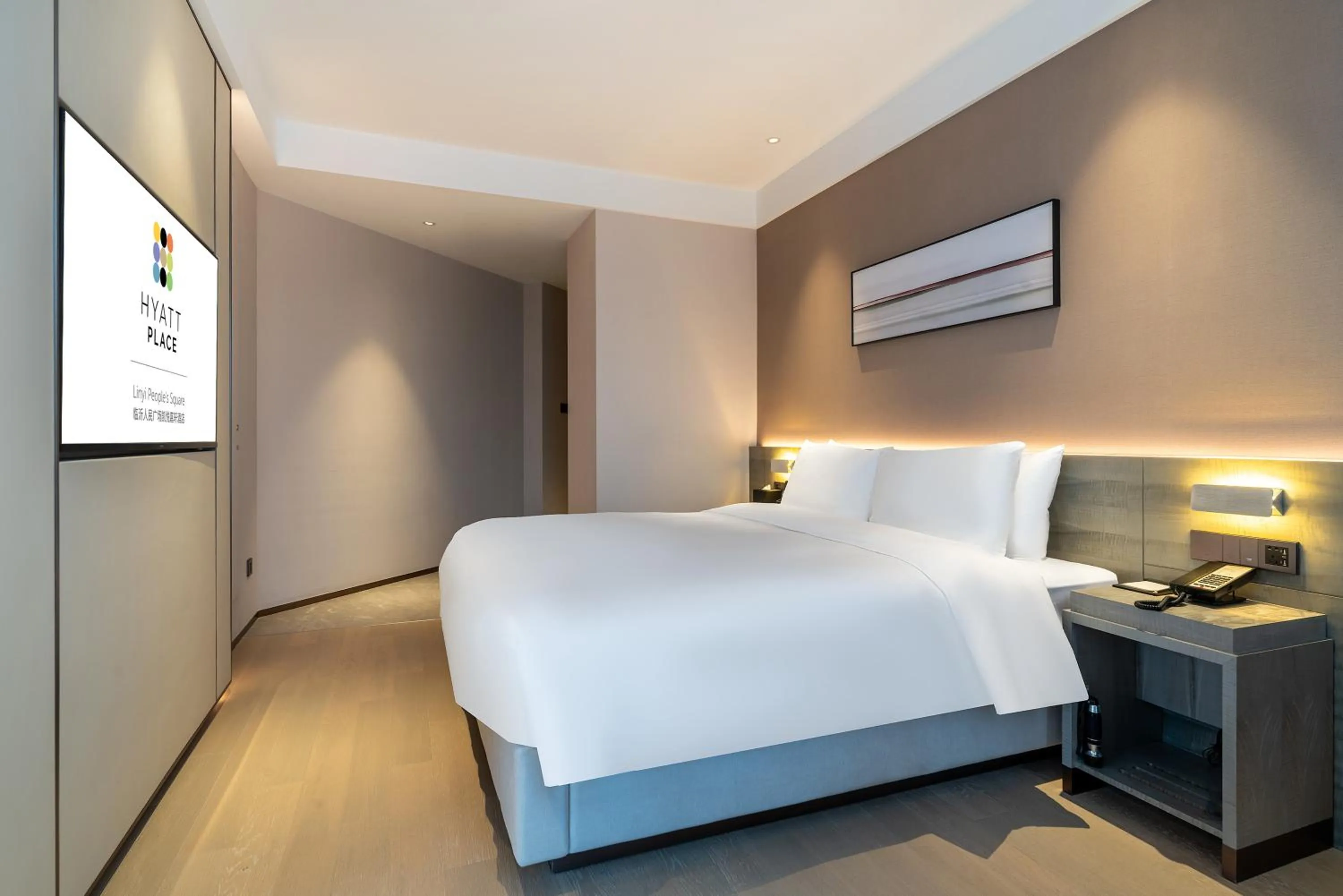 Bedroom, Bed in Hyatt Place Linyi People Square