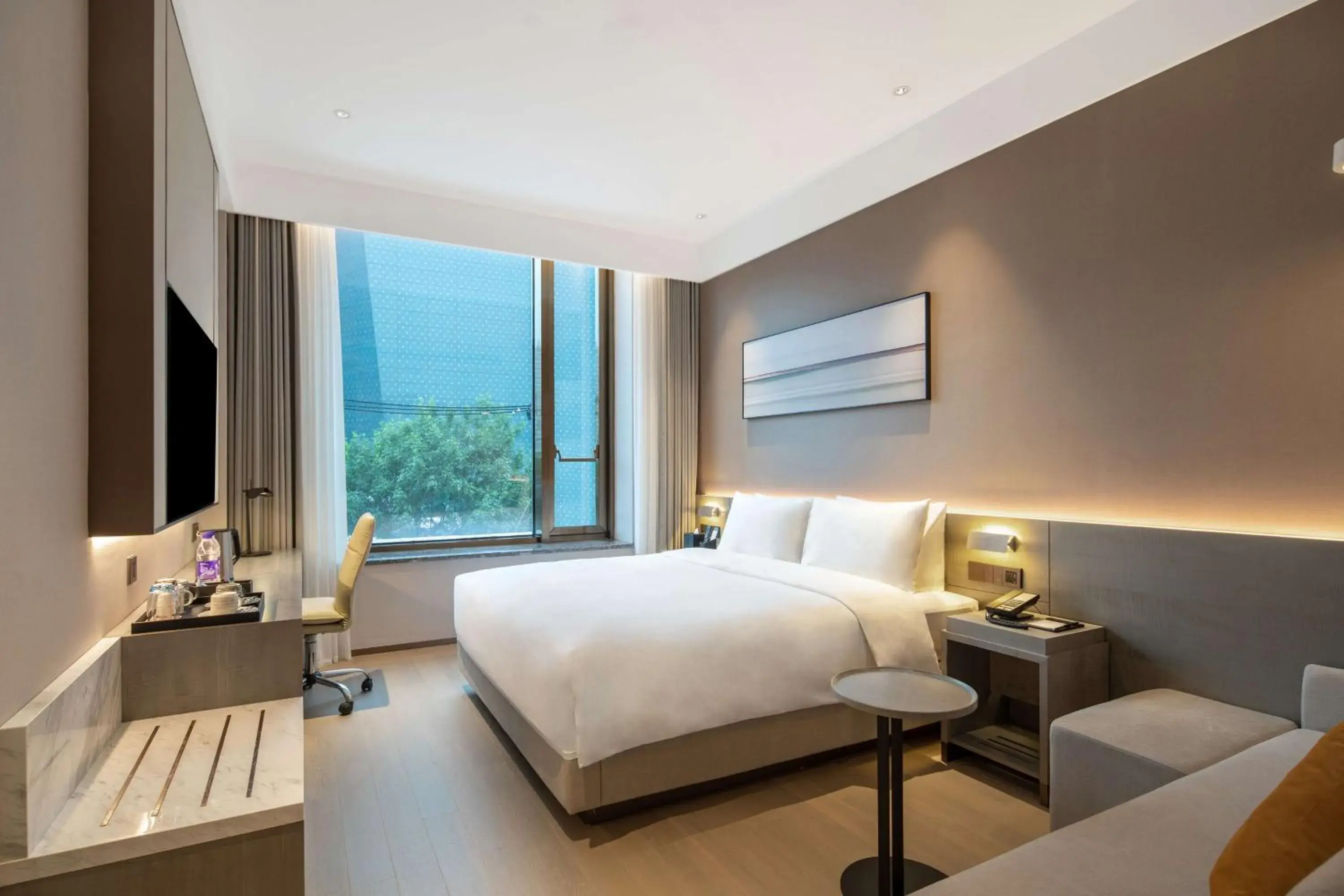 Bedroom, Bed in Hyatt Place Linyi People Square Bedroom, Bed in Hyatt Place Linyi People Square