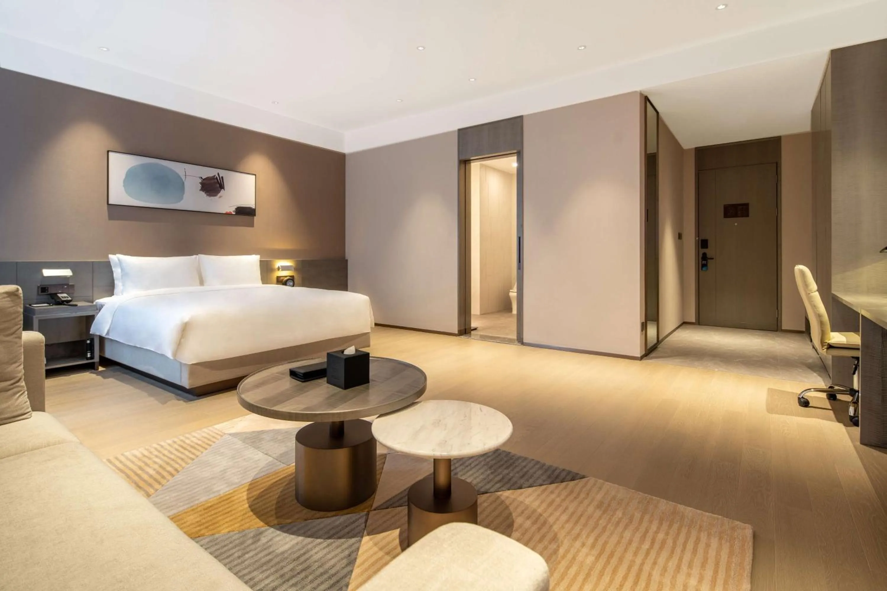 Bedroom, Bed in Hyatt Place Linyi People Square