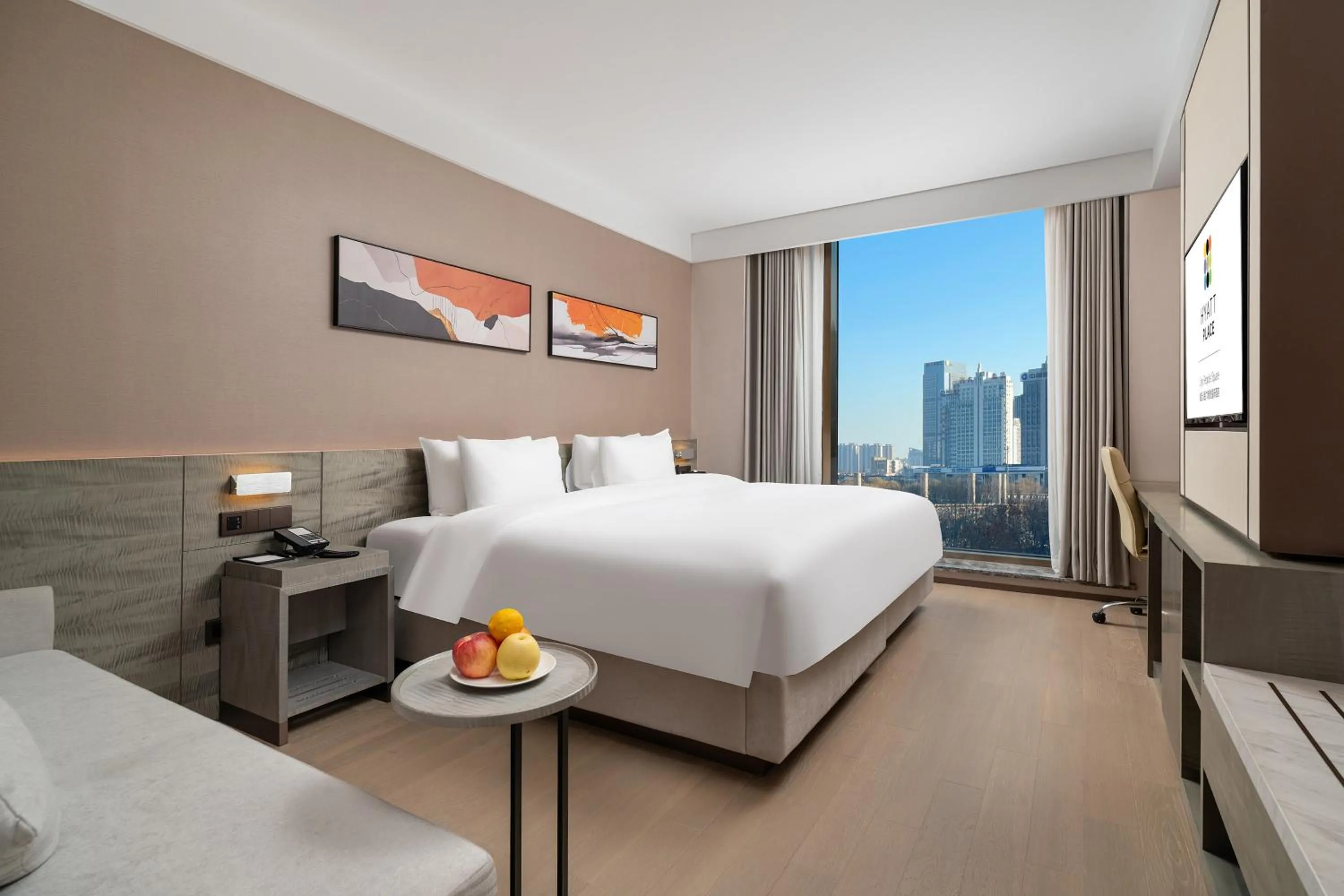 Bedroom, Bed in Hyatt Place Linyi People Square