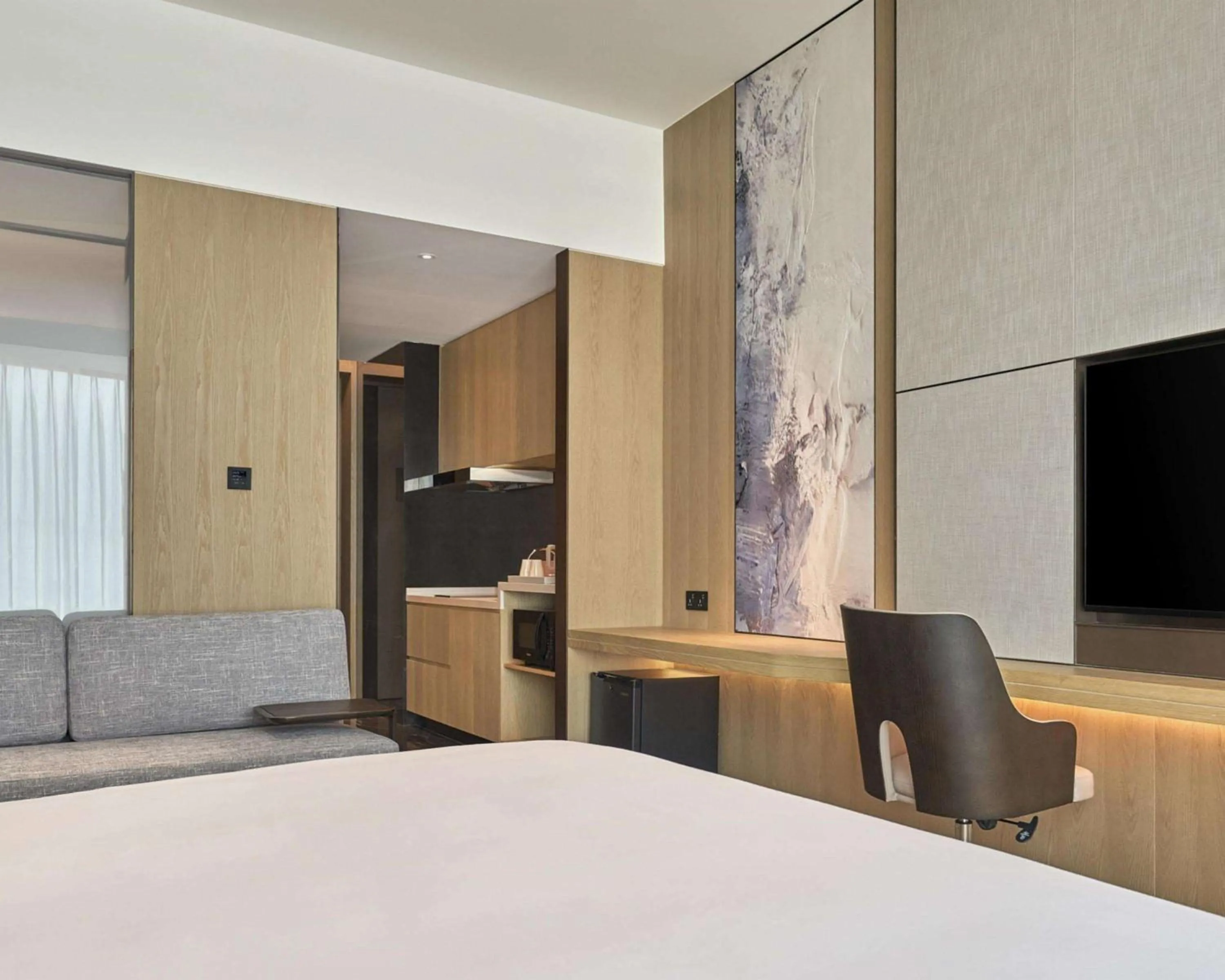 Bedroom, Bed in Hyatt Place Yantai Development Zone