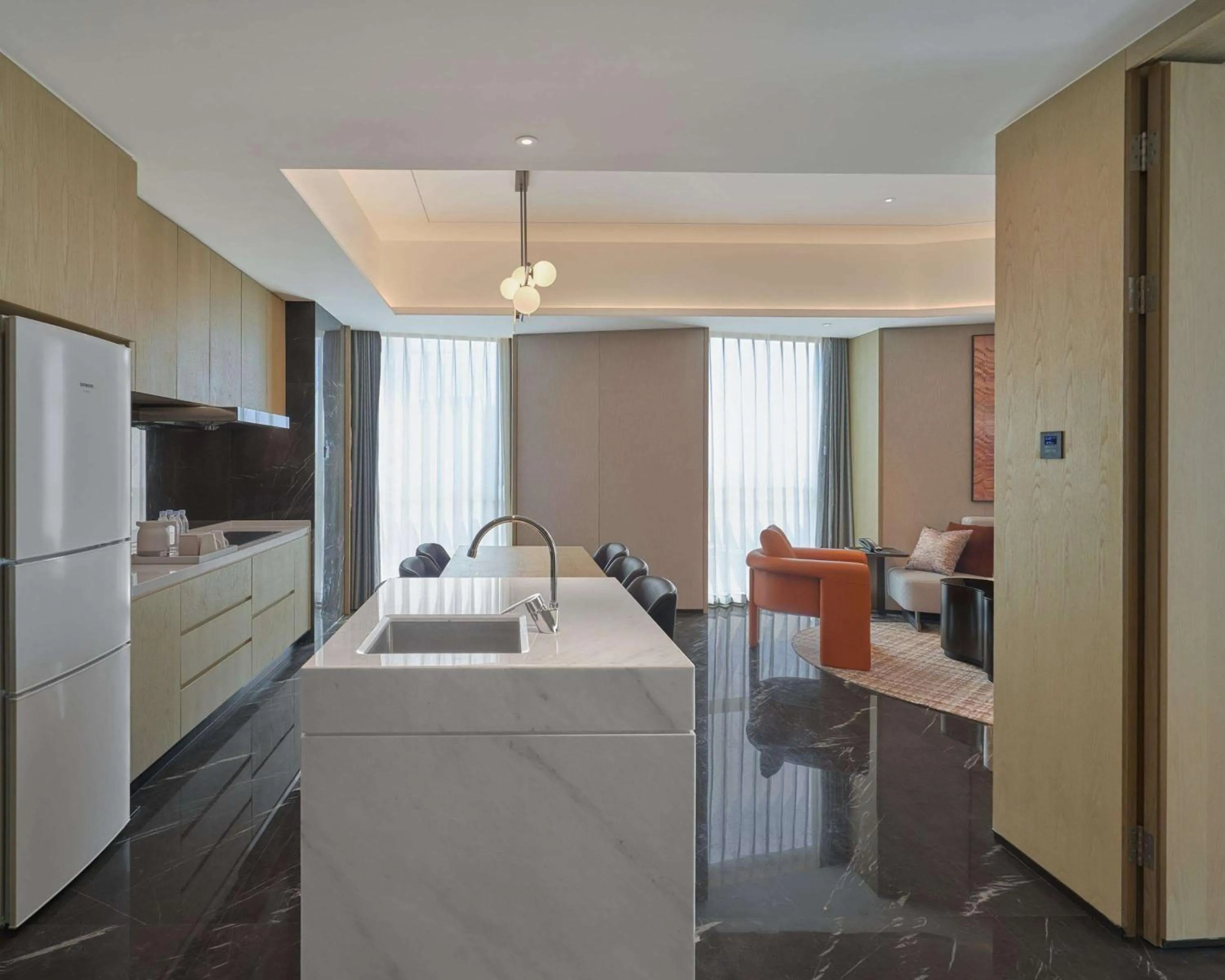 Photo of the whole room in Hyatt Place Yantai Development Zone