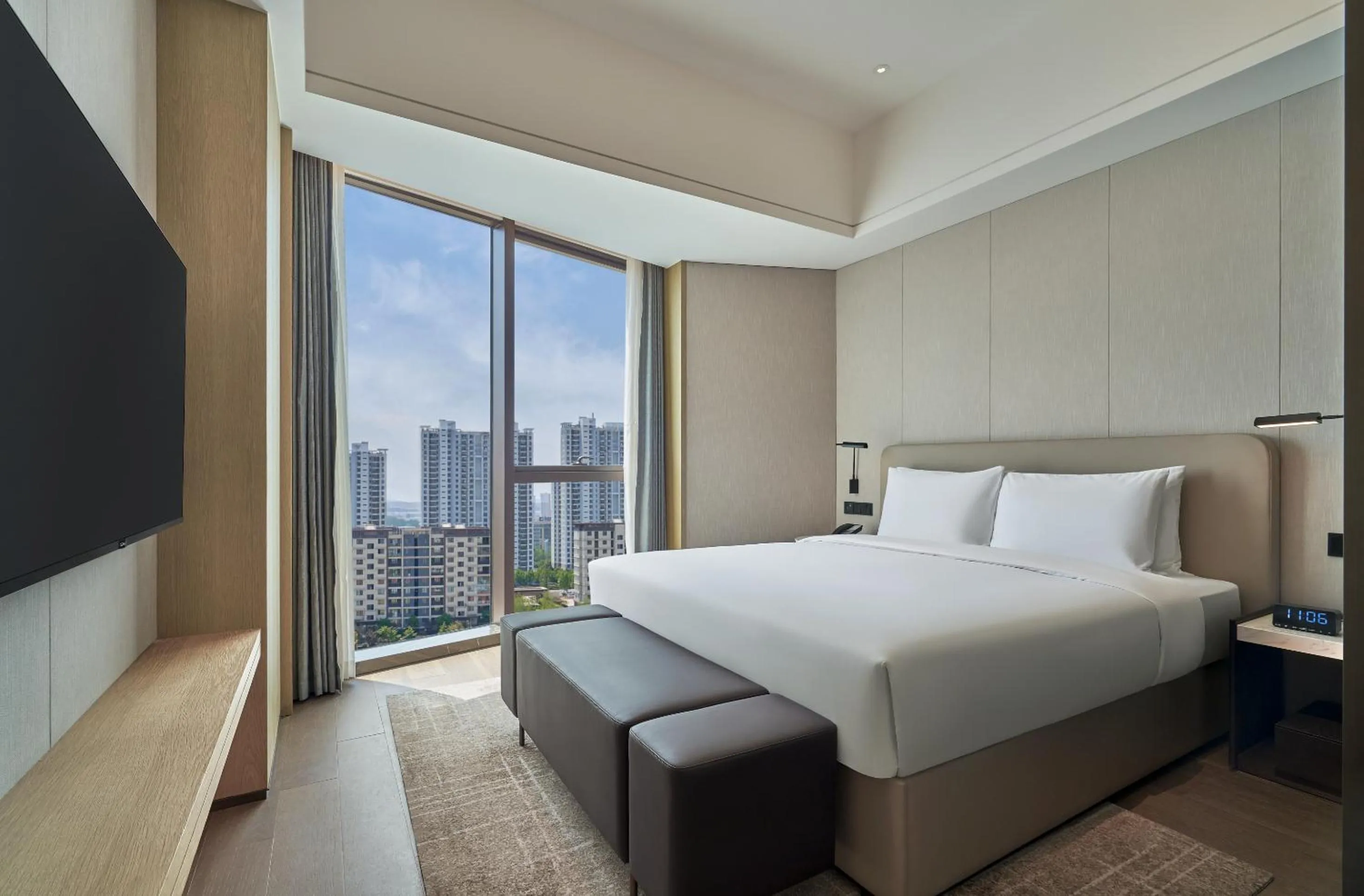 Bed in Hyatt Place Yantai Development Zone