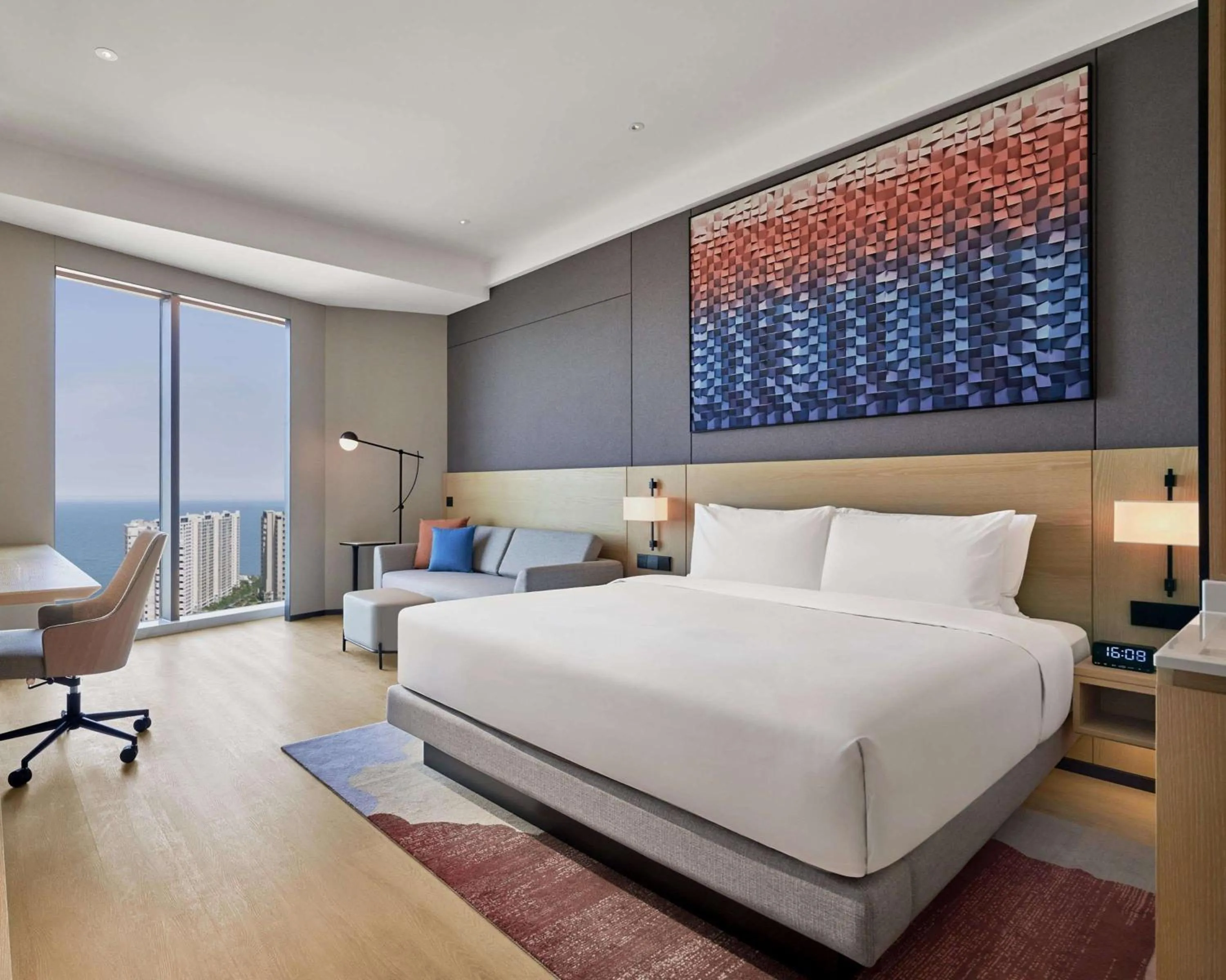 Bedroom, Bed in Hyatt Place Yantai Development Zone