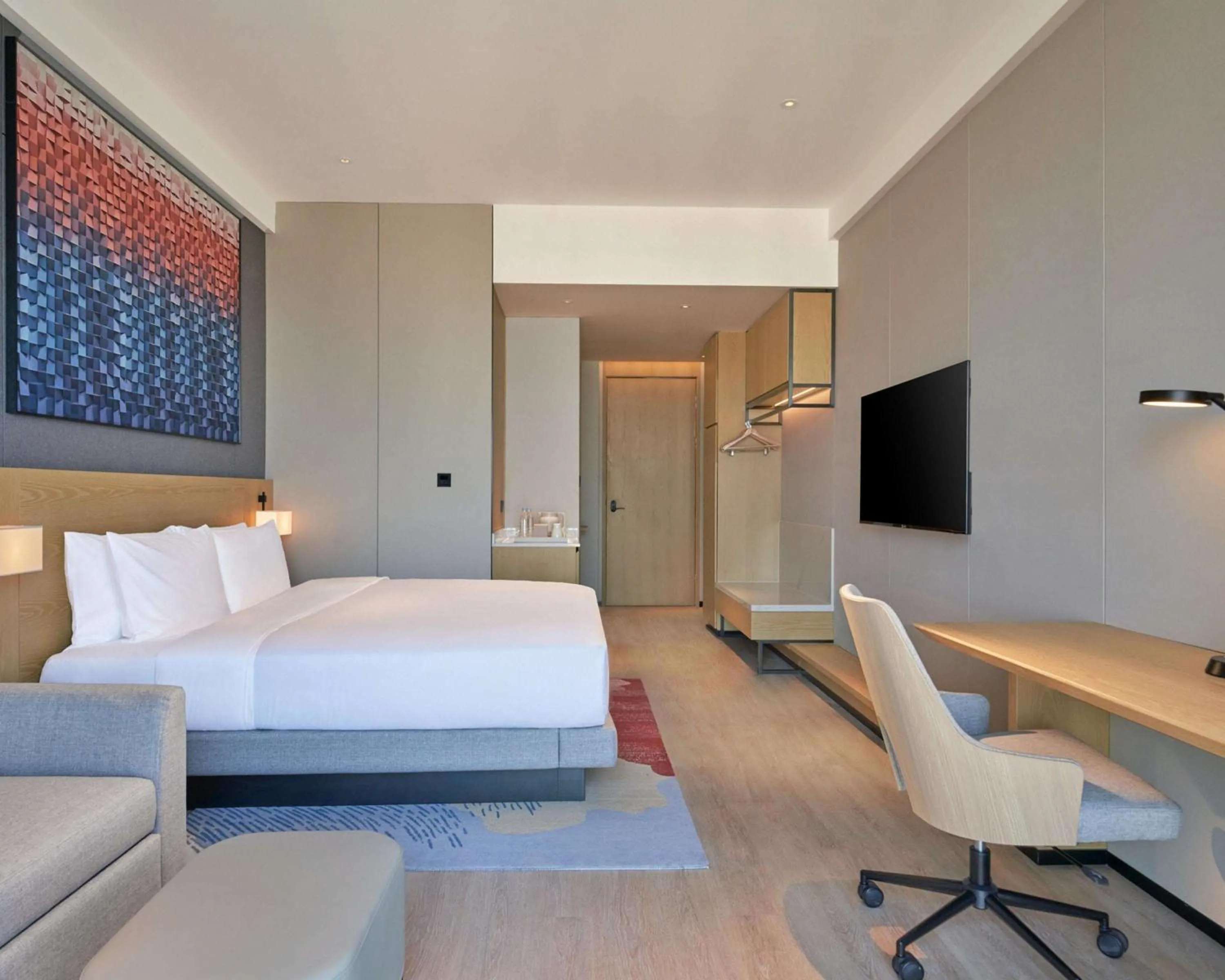 Bedroom, Bed in Hyatt Place Yantai Development Zone