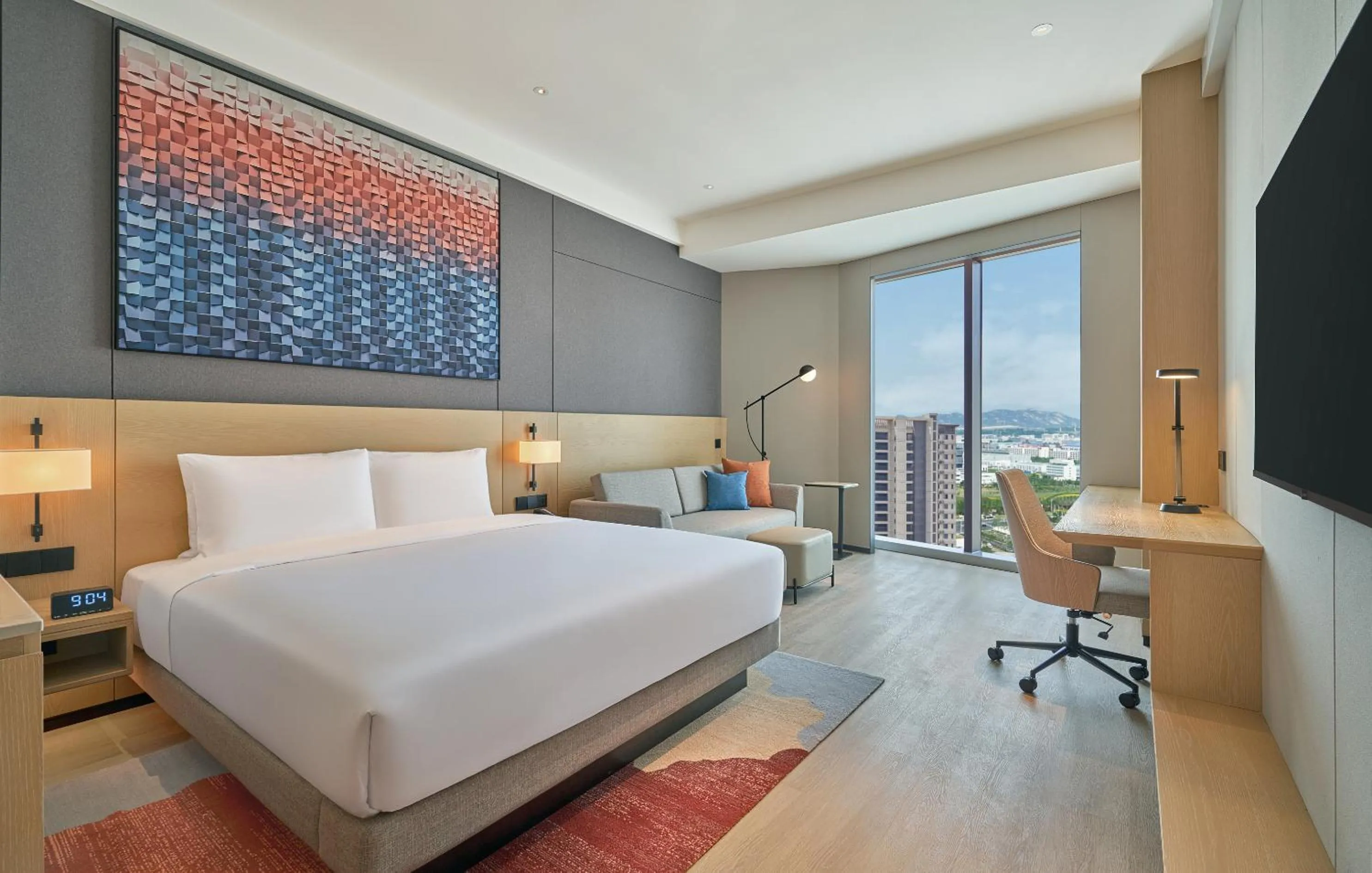 Bed in Hyatt Place Yantai Development Zone