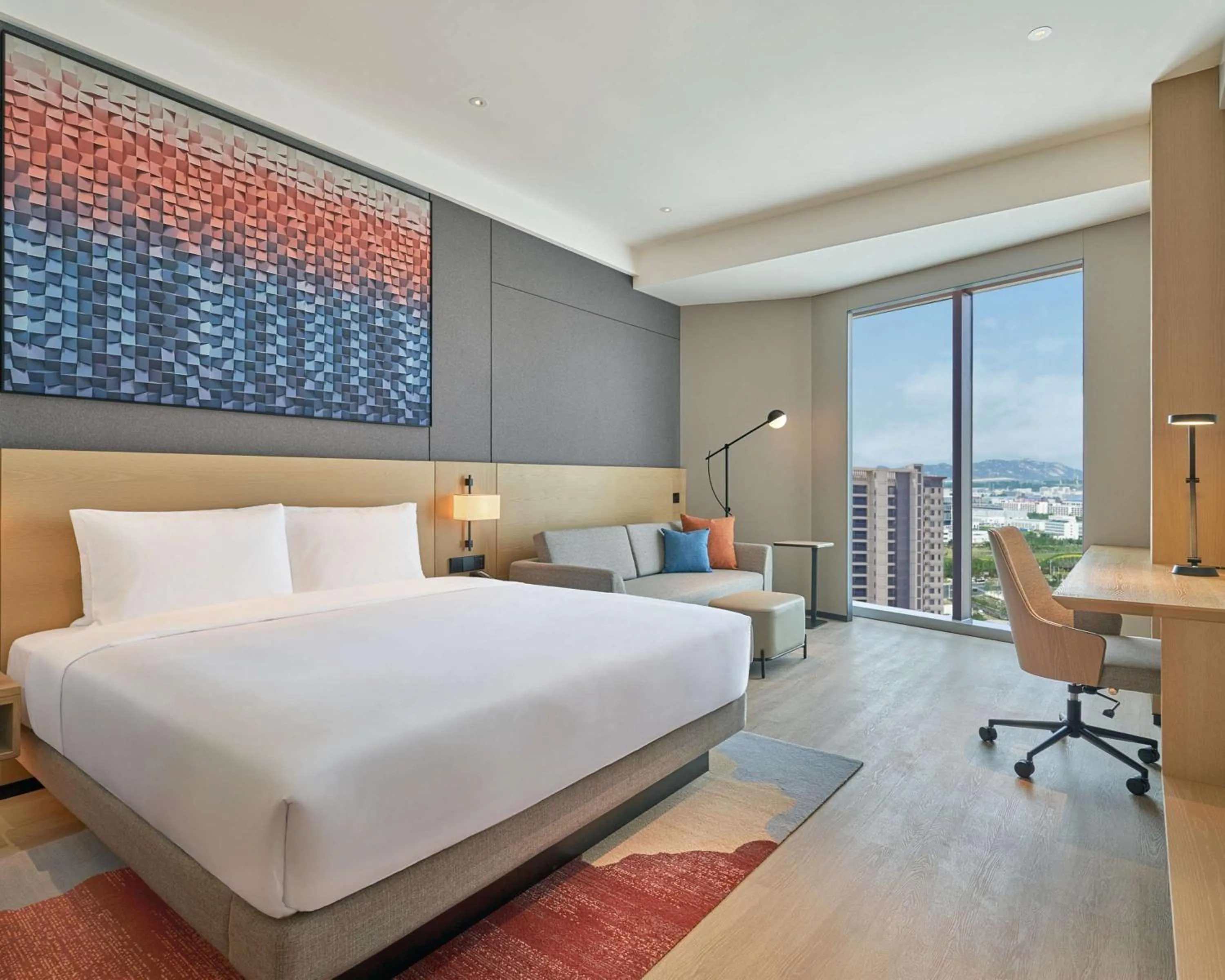 Bedroom, Bed in Hyatt Place Yantai Development Zone
