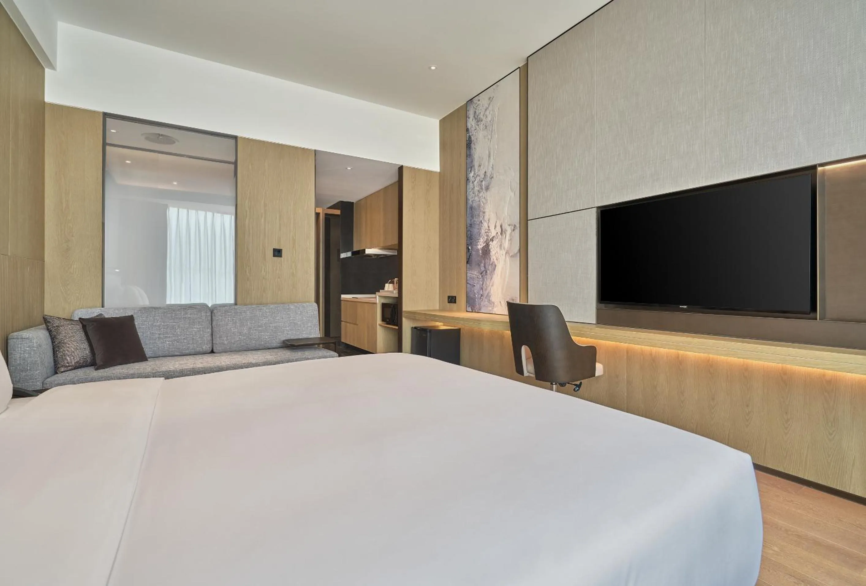Bed in Hyatt Place Yantai Development Zone