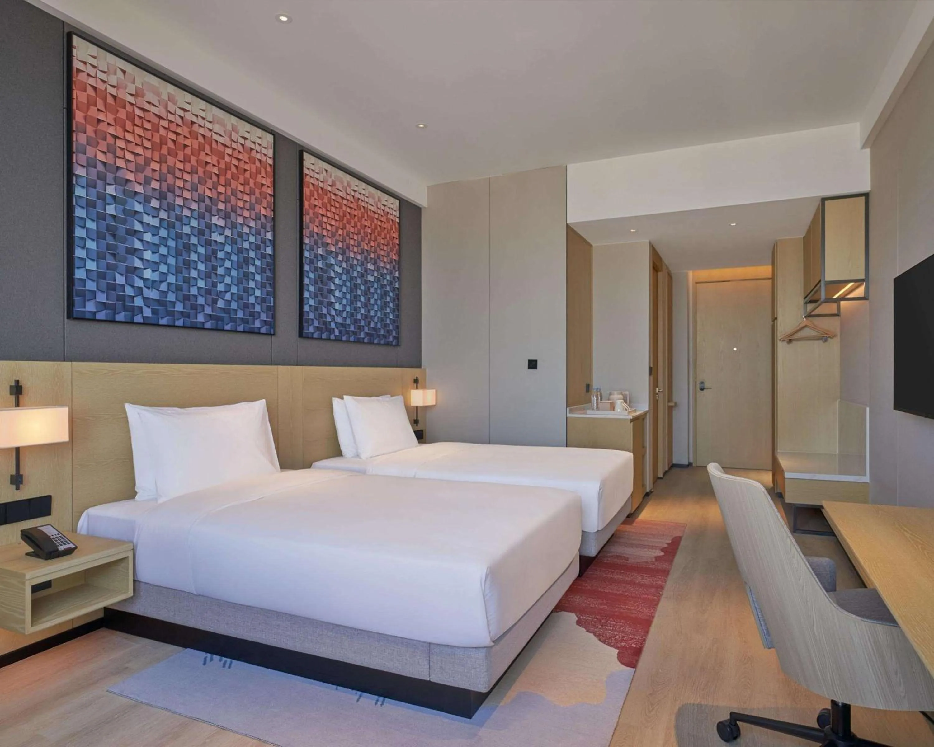 Bedroom, Bed in Hyatt Place Yantai Development Zone