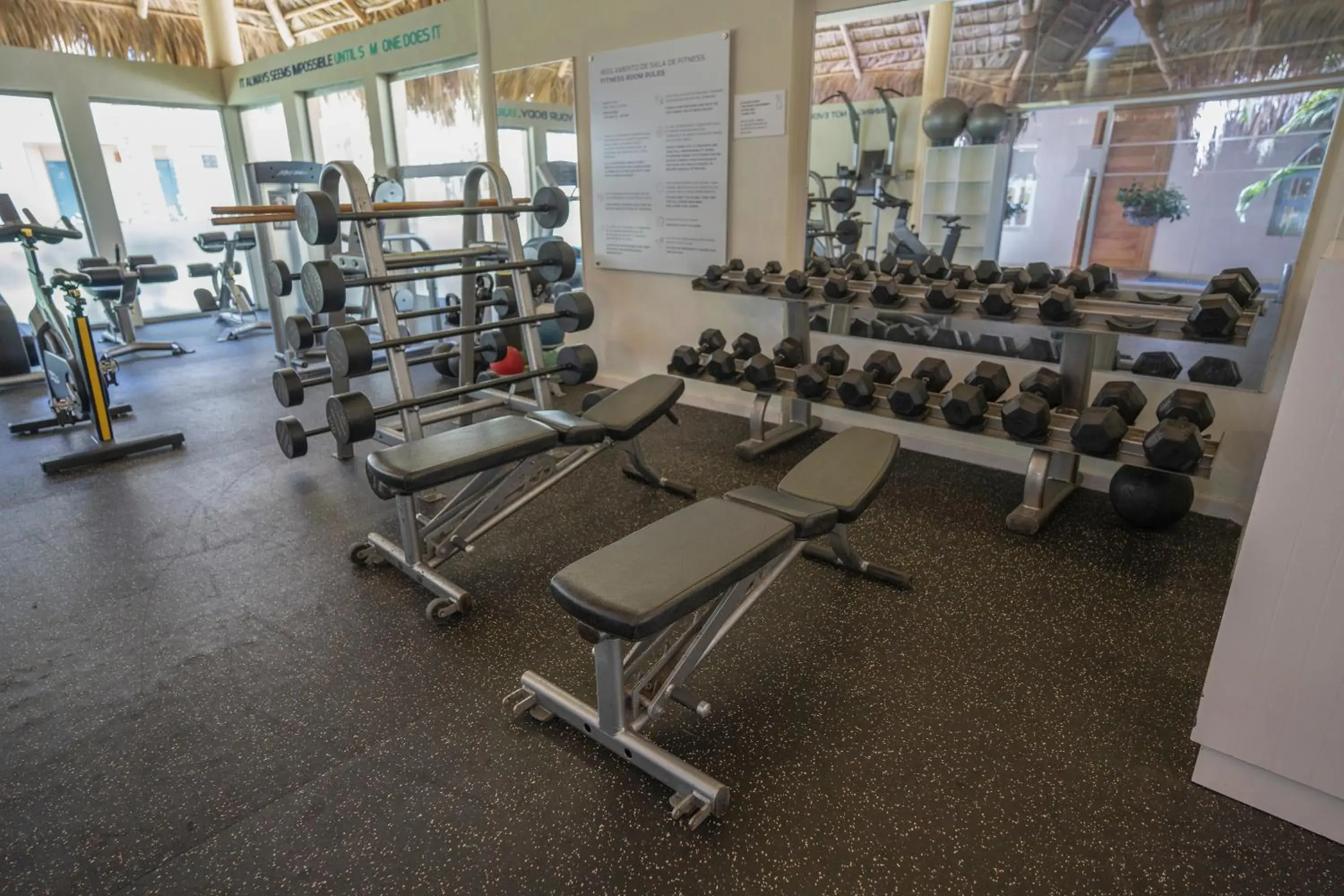 Fitness centre/facilities in Iberostar Waves Costa Dorada - All Inclusive Fitness centre/facilities in Iberostar Waves Costa Dorada - All Inclusive