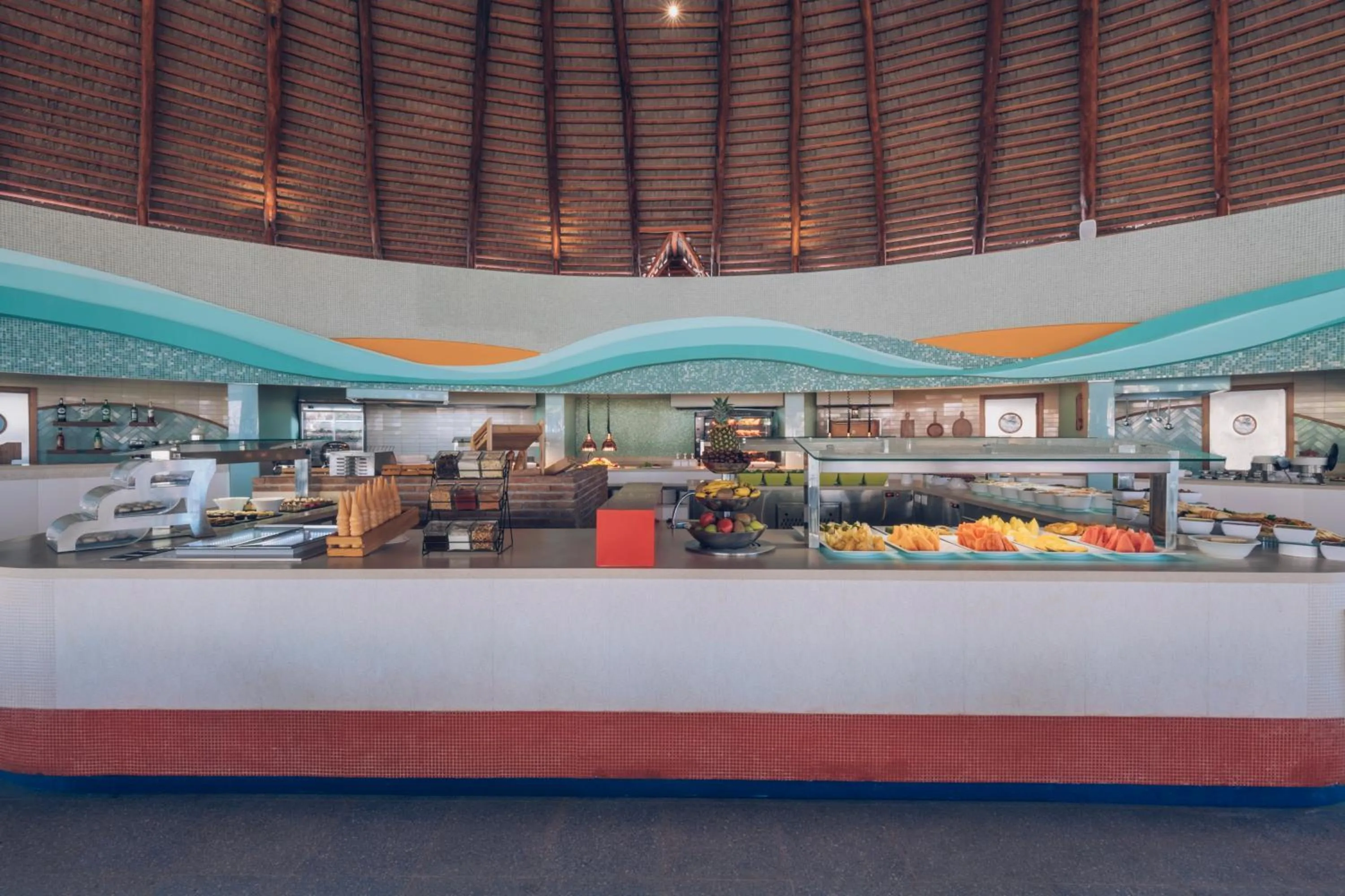 Buffet breakfast in Iberostar Selection Hacienda Dominicus - All Inclusive