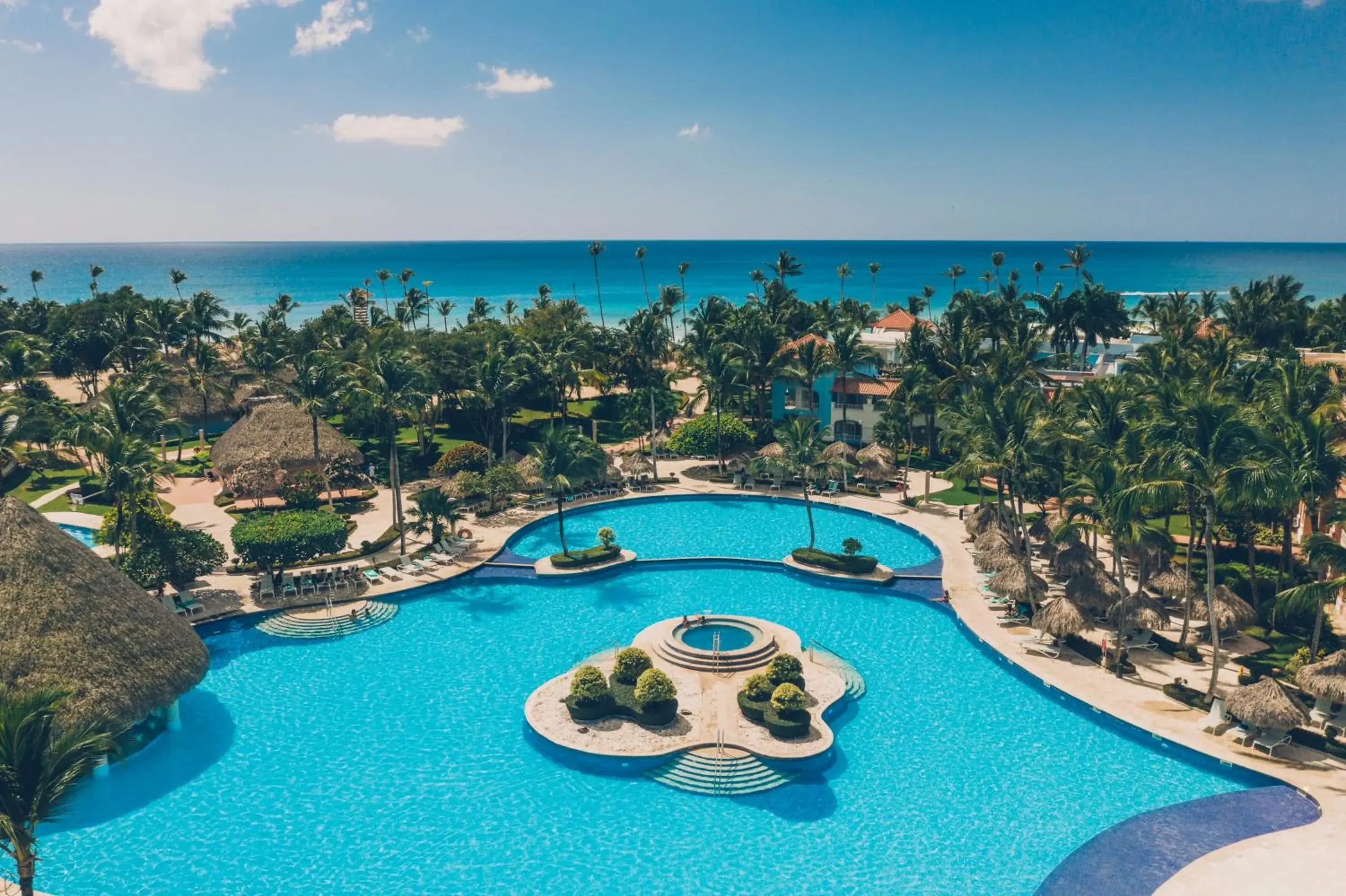 Pool view in Iberostar Selection Hacienda Dominicus - All Inclusive Pool view in Iberostar Selection Hacienda Dominicus - All Inclusive