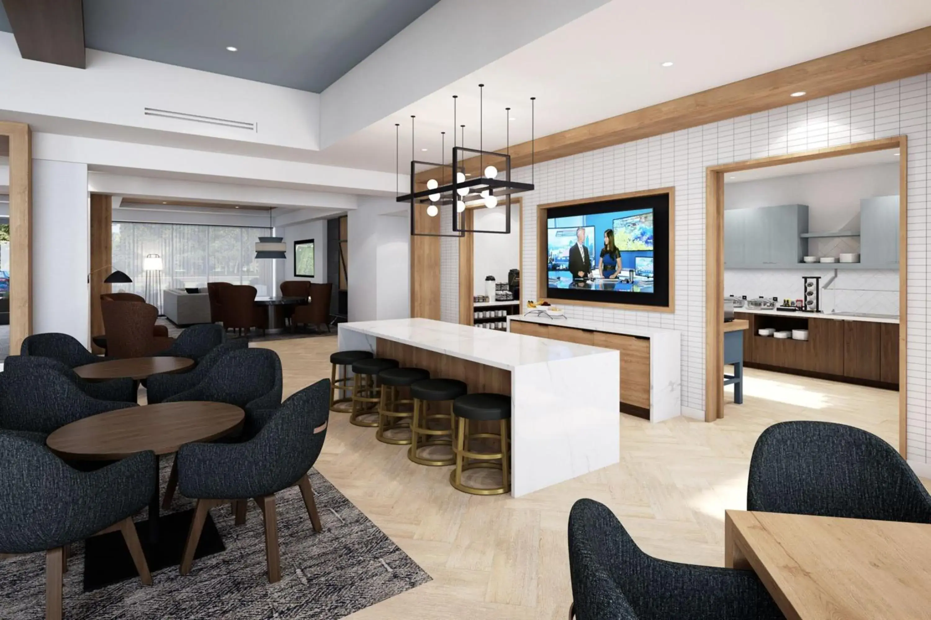 Breakfast, Lounge/Bar in Staybridge Suites Winter Haven - Auburndale