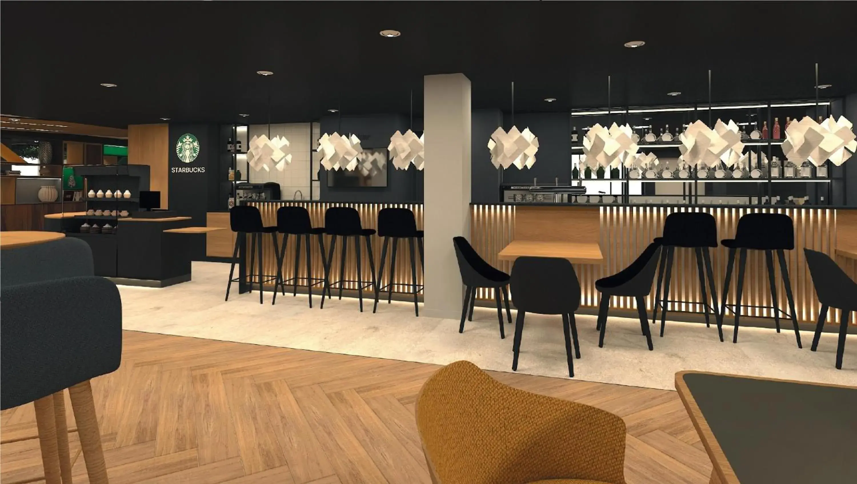 Lounge or bar in Holiday Inn Dijon Sud - Longvic by IHG Lounge or bar in Holiday Inn Dijon Sud - Longvic by IHG