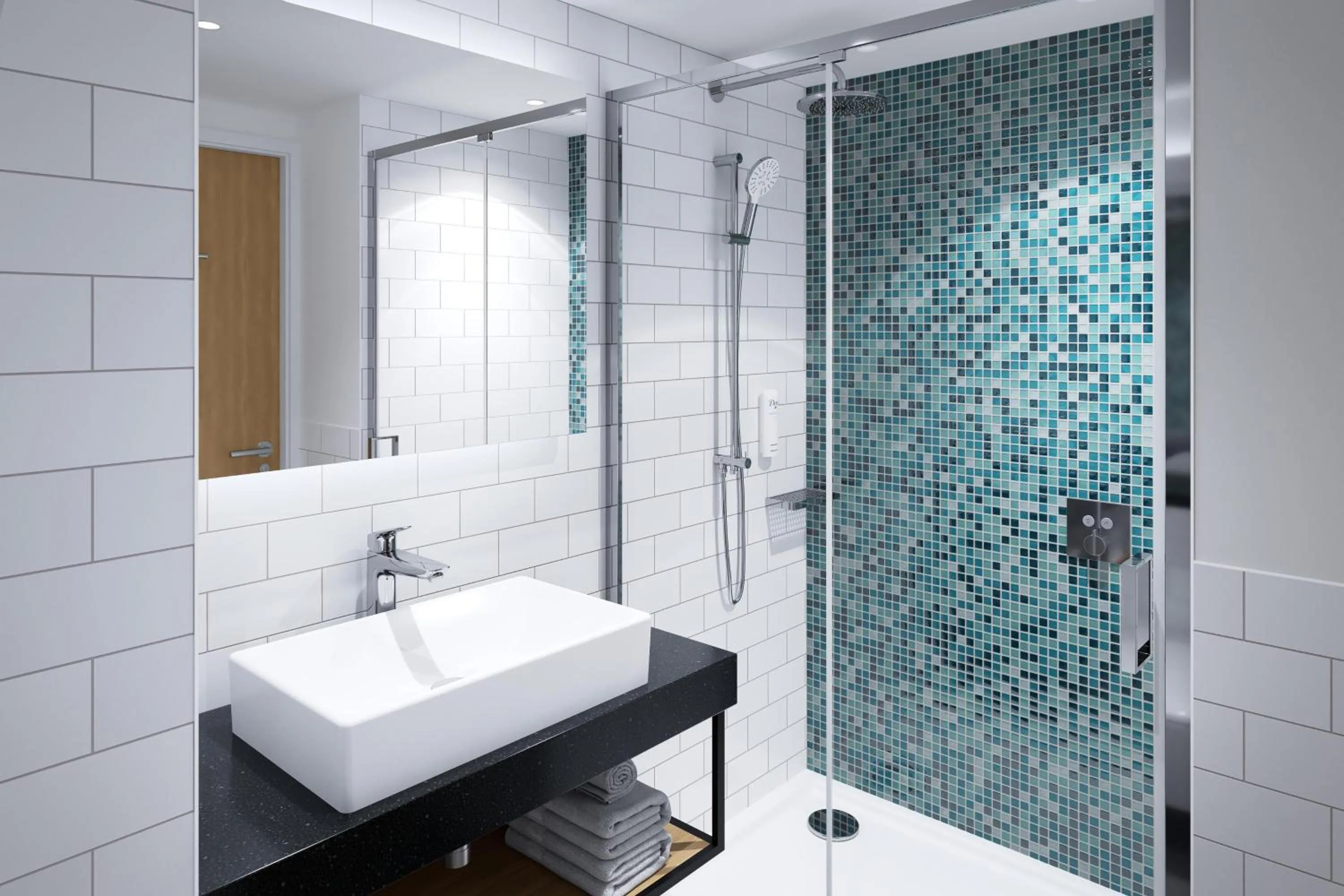 Bathroom in Holiday Inn Dijon Sud - Longvic by IHG