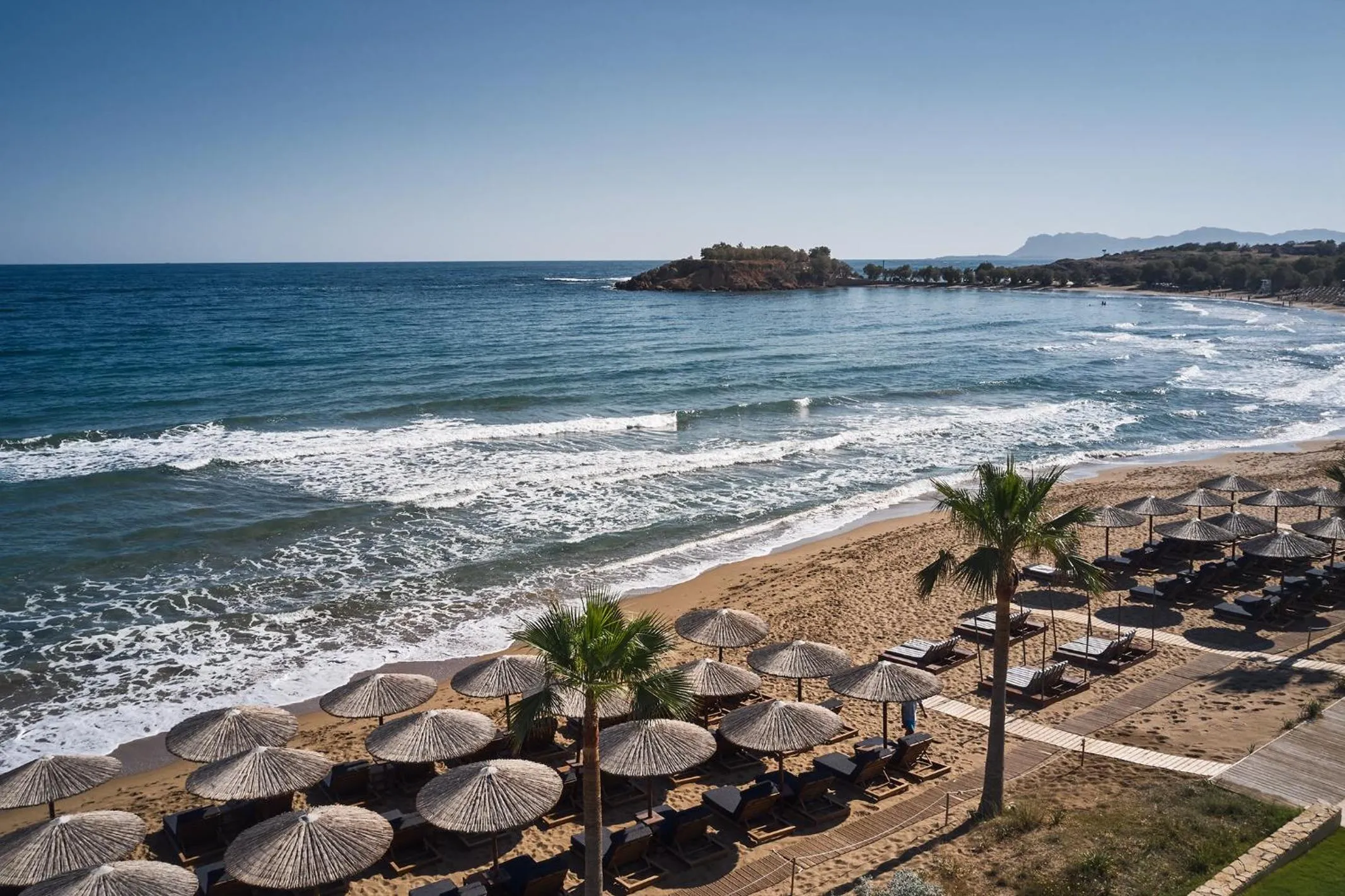 Beach in Atlantica Kalliston Resort - Adults Only