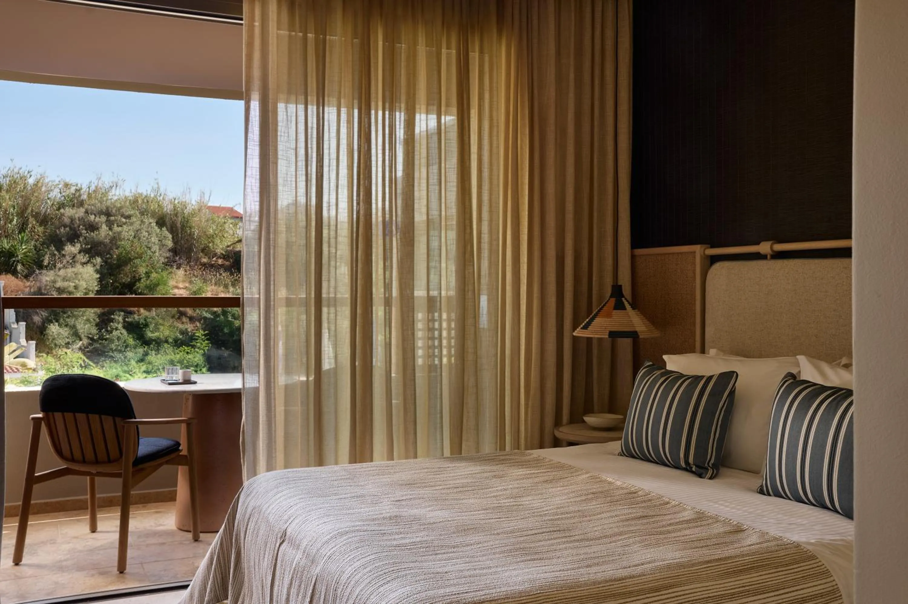 Bedroom, Bed in Atlantica Kalliston Resort - Adults Only