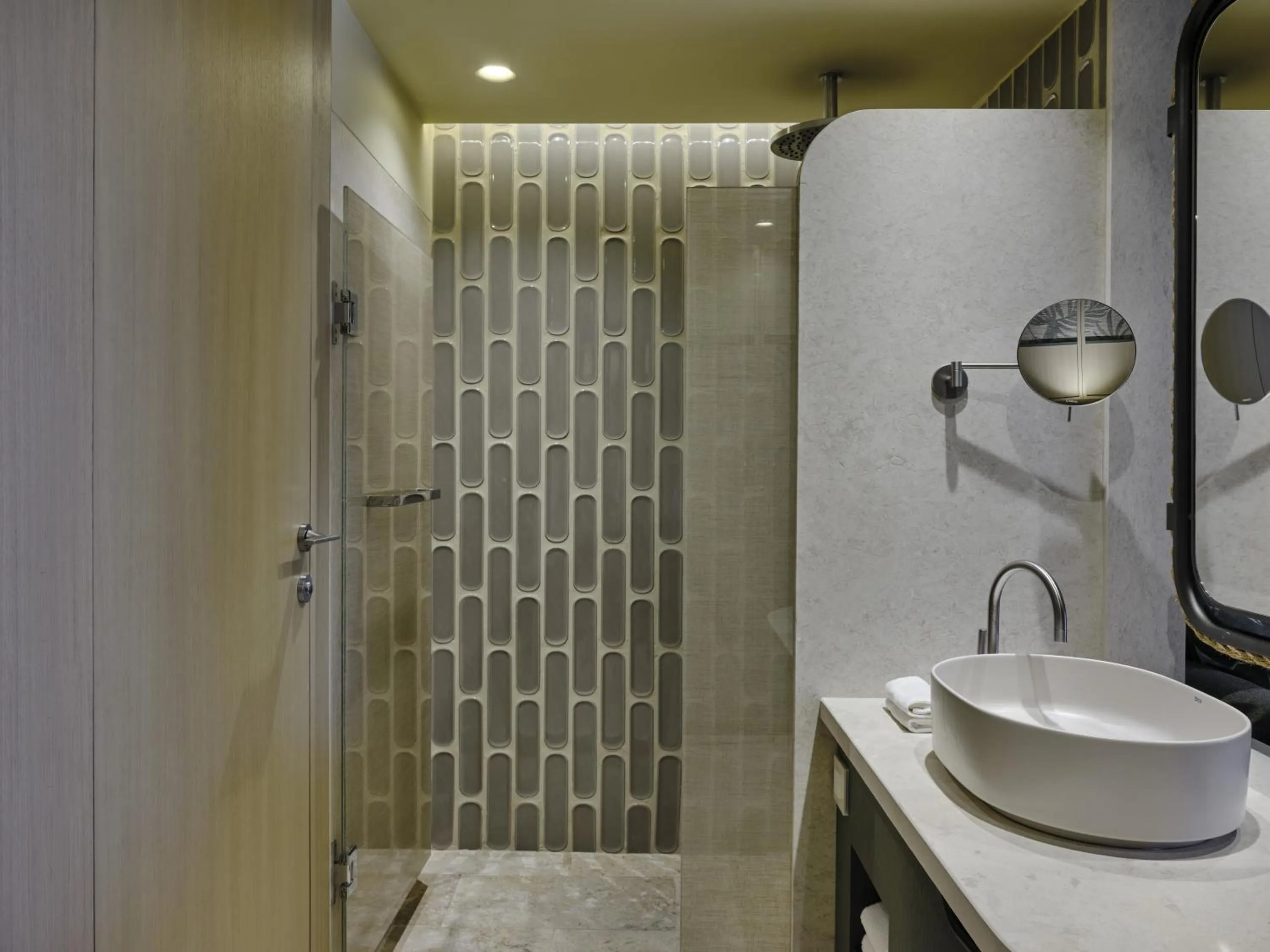 Shower in Atlantica Kalliston Resort - Adults Only