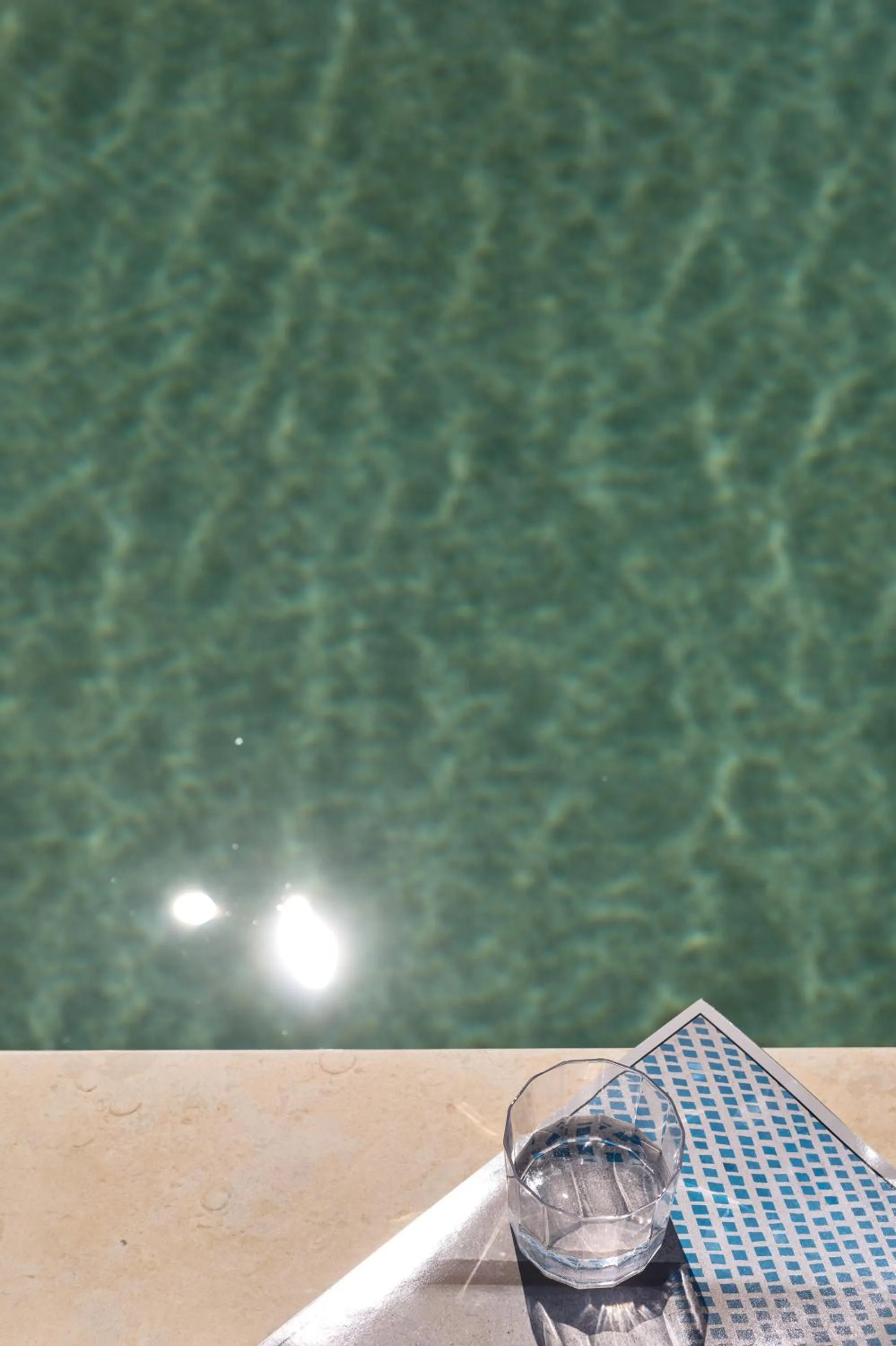 Swimming pool in Atlantica Kalliston Resort - Adults Only