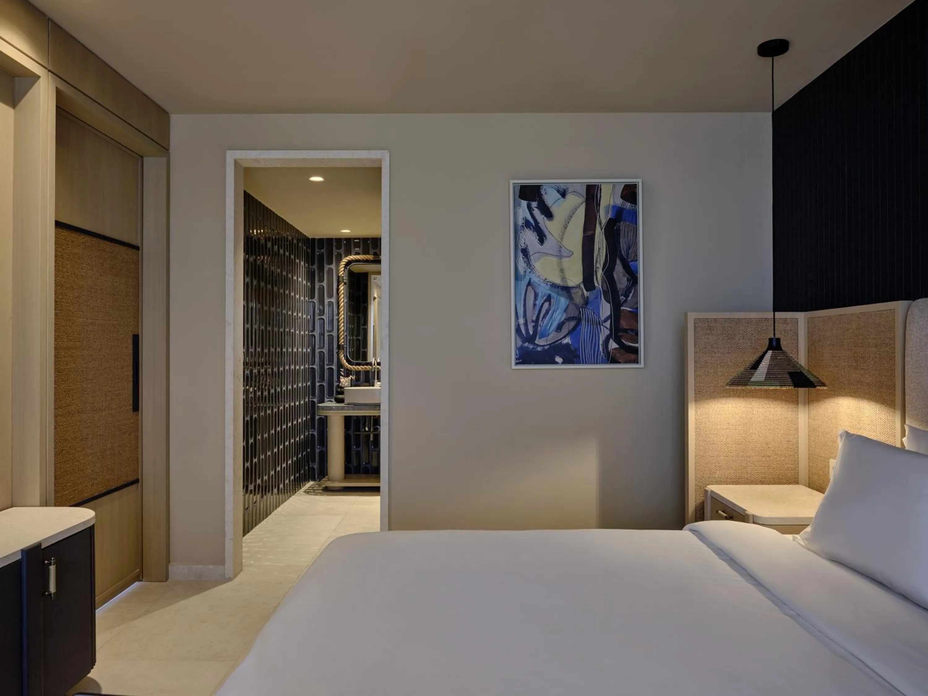 Bed in Atlantica Kalliston Resort - Adults Only