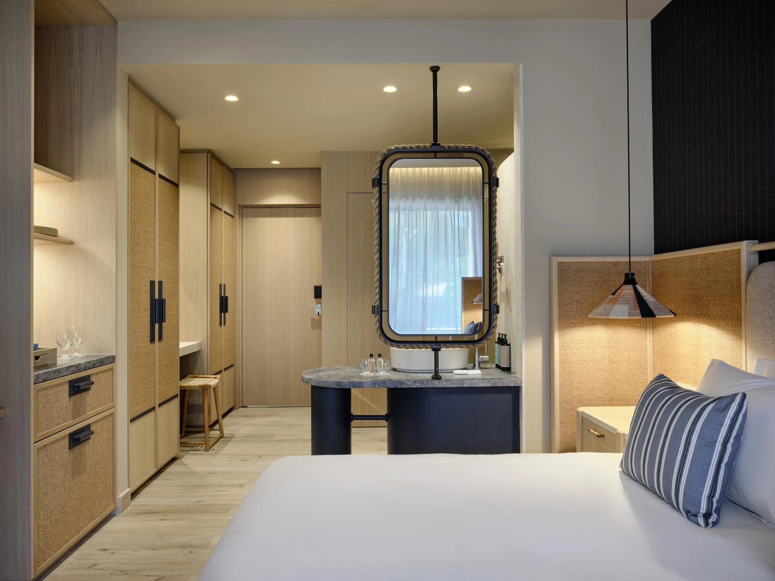 Bed in Atlantica Kalliston Resort - Adults Only