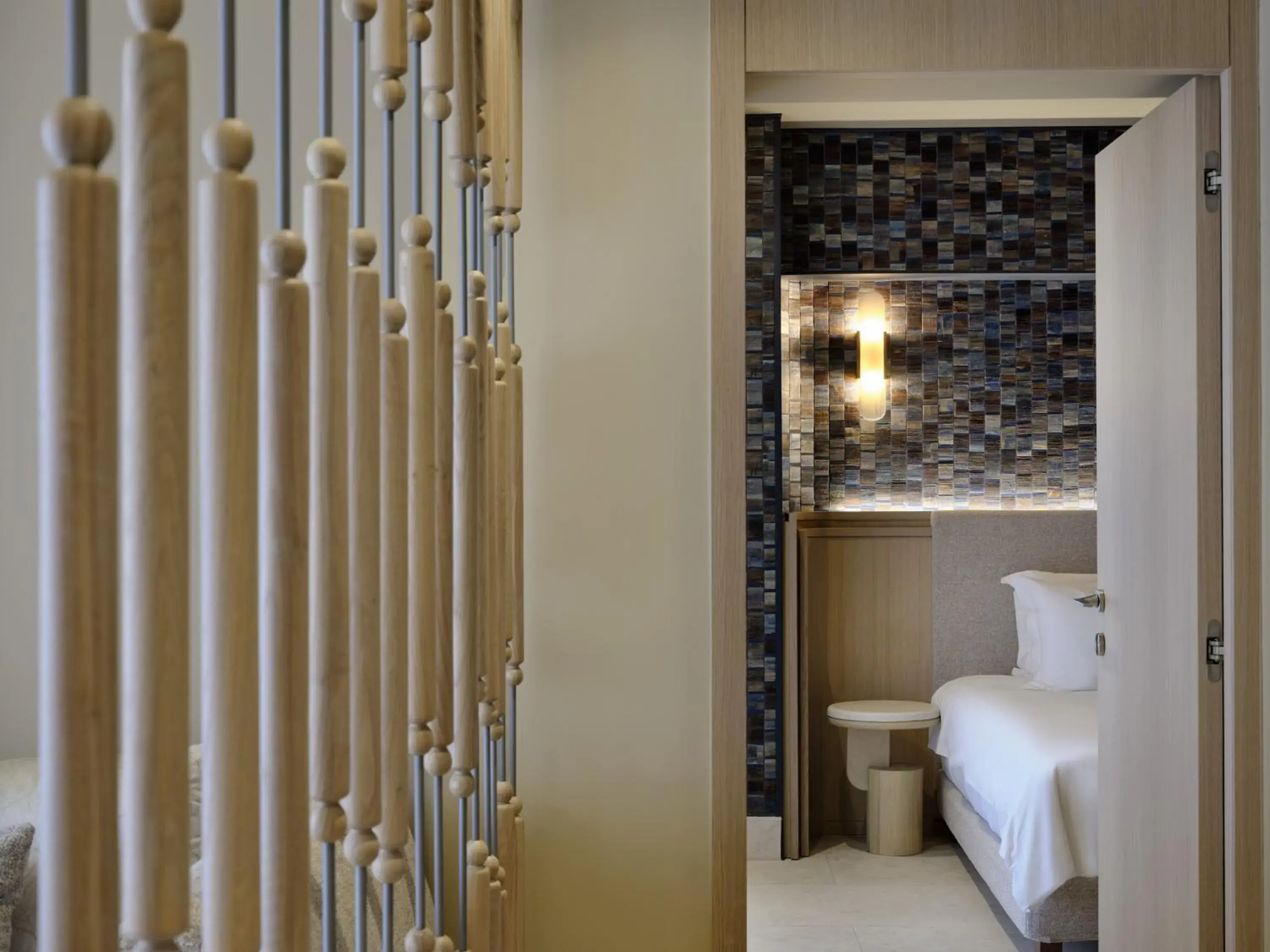 Bed in Atlantica Kalliston Resort - Adults Only Bed in Atlantica Kalliston Resort - Adults Only