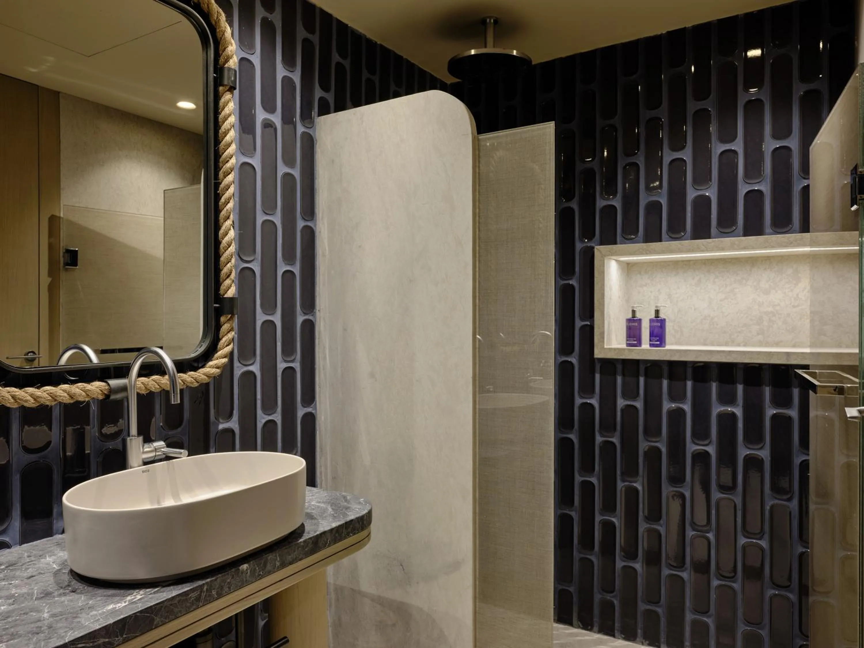 Shower in Atlantica Kalliston Resort - Adults Only