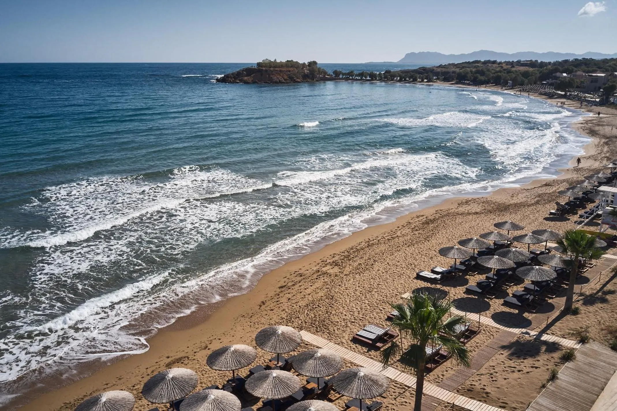 Beach in Atlantica Kalliston Resort - Adults Only