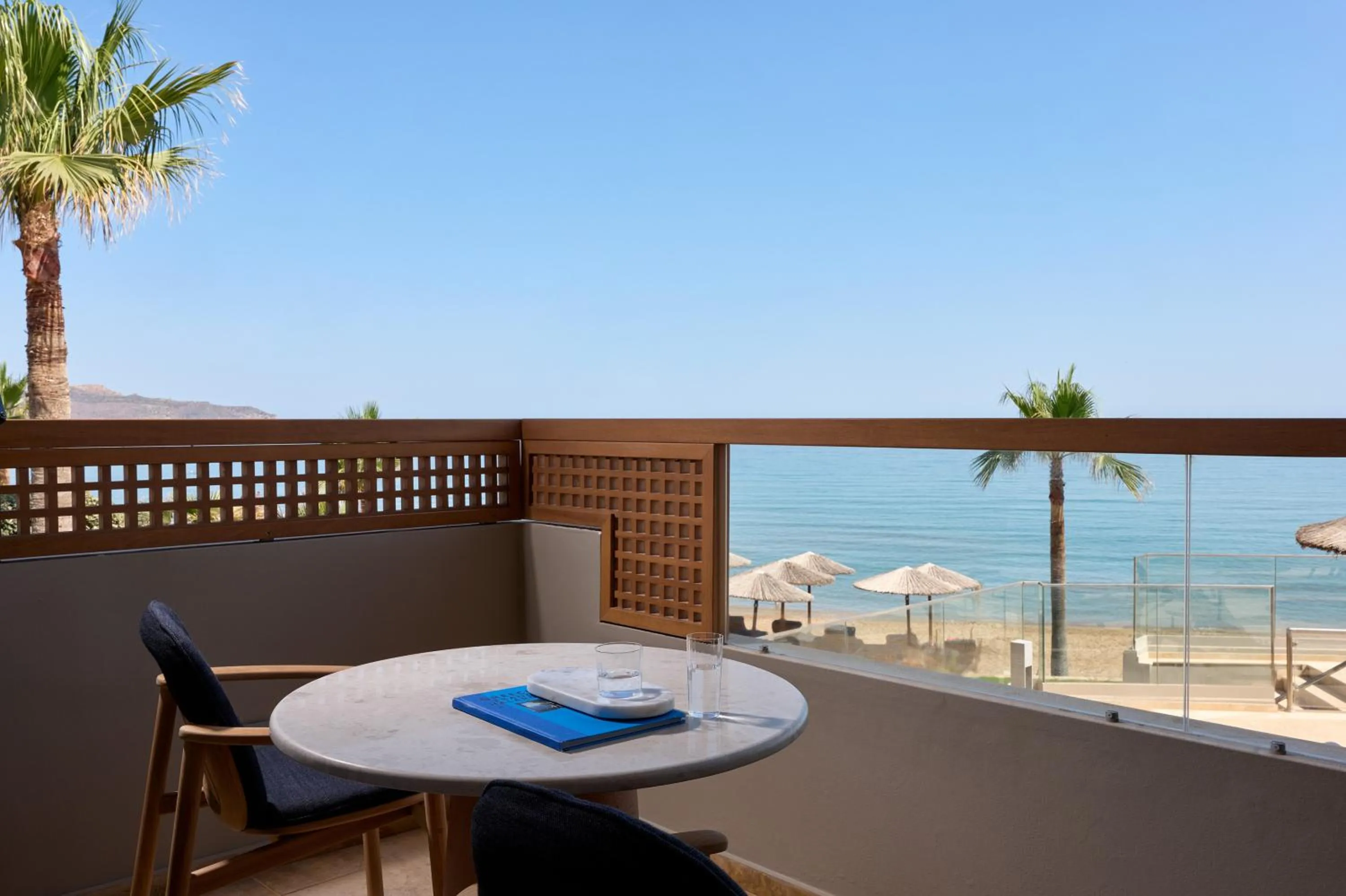 Balcony/Terrace in Atlantica Kalliston Resort - Adults Only