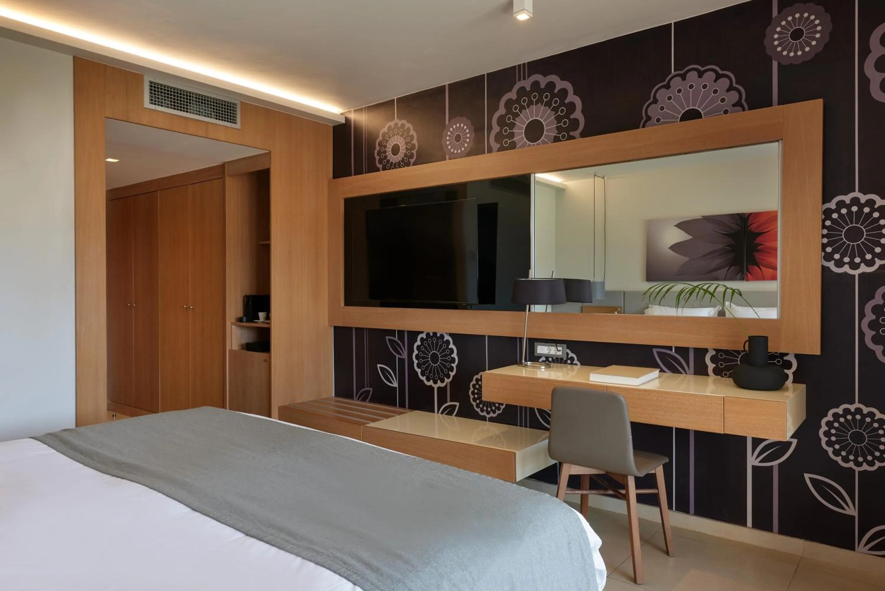 Bed in Atlantica Kalliston Resort - Adults Only