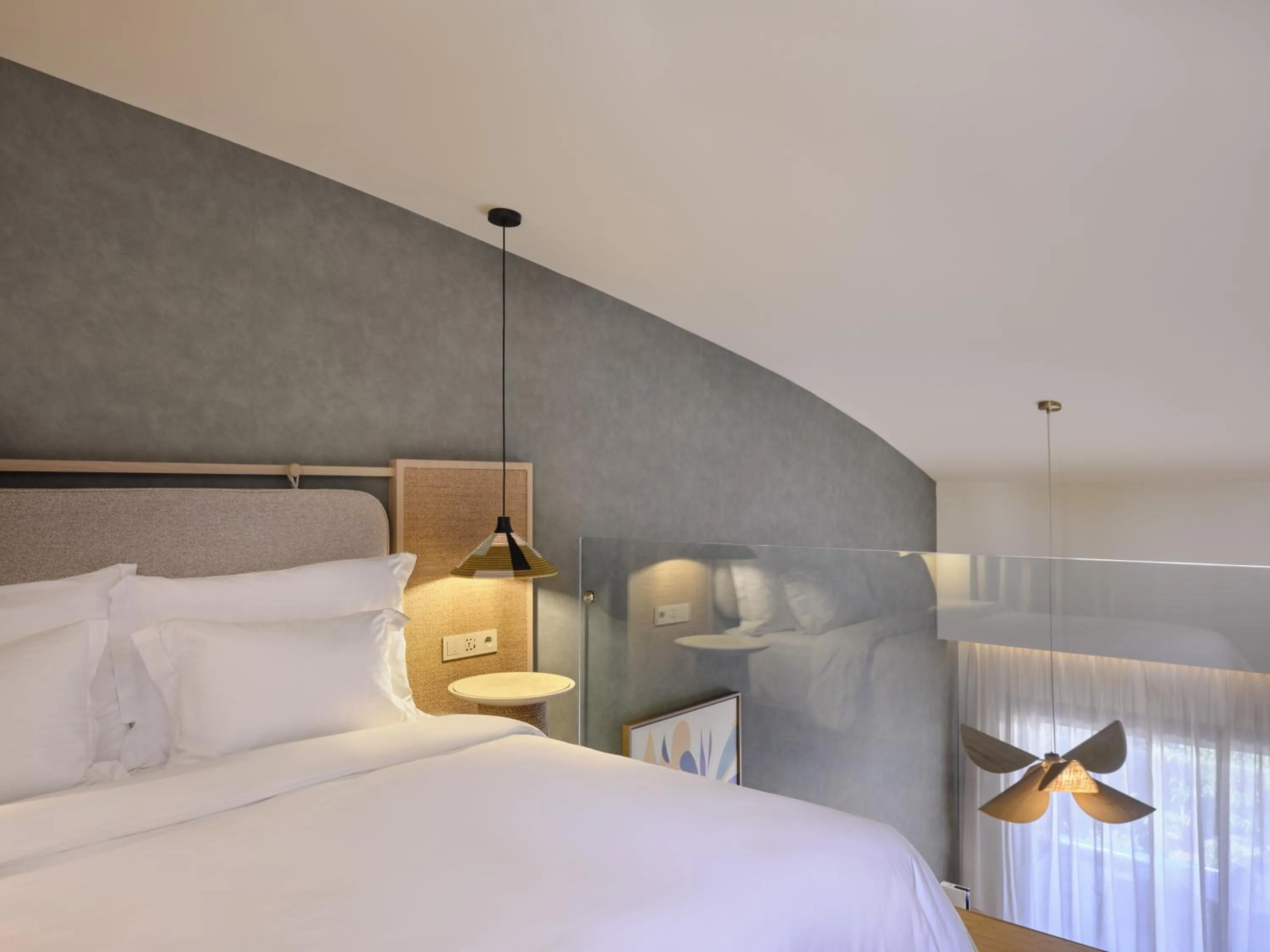 Bed in Atlantica Kalliston Resort - Adults Only