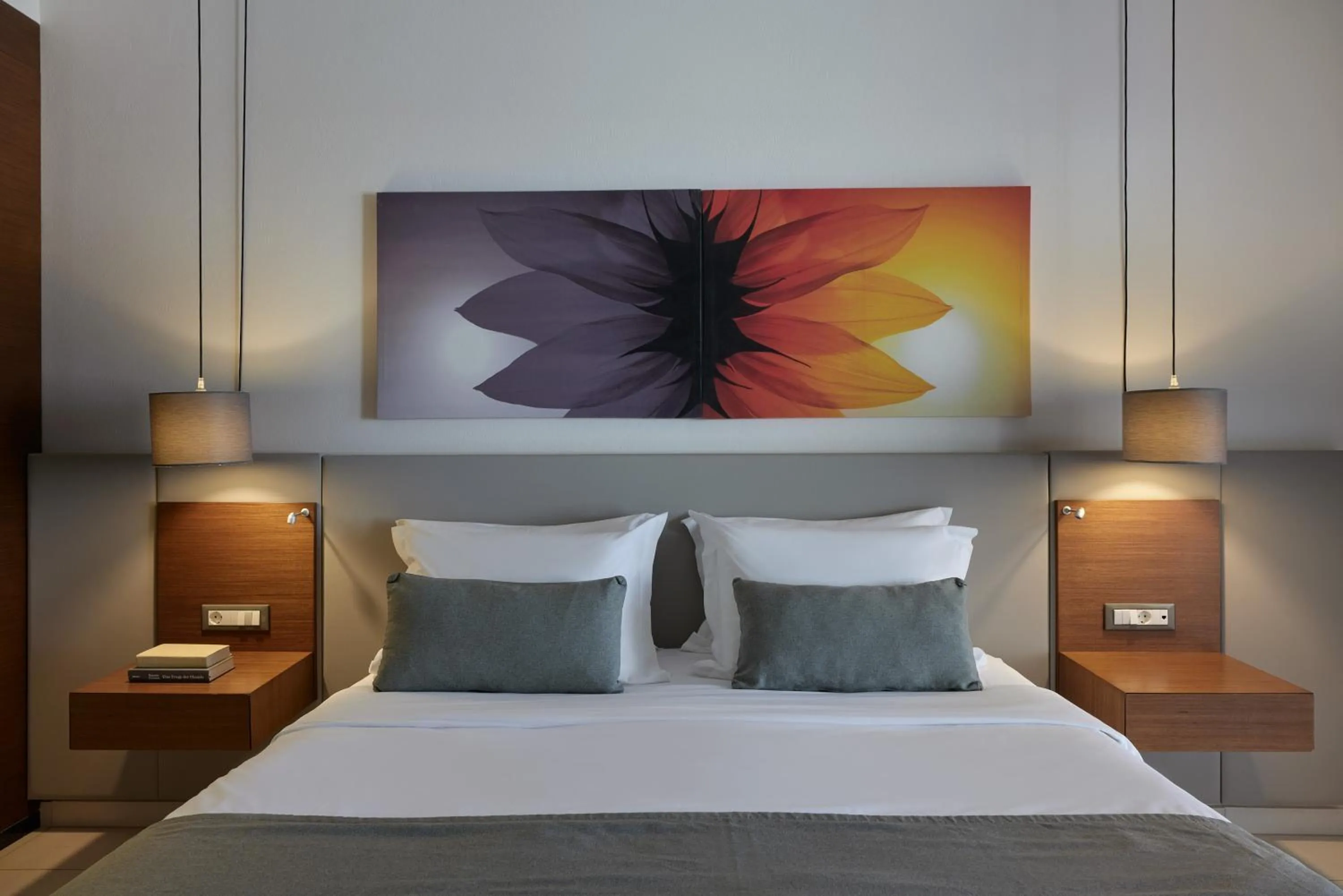 Bed in Atlantica Kalliston Resort - Adults Only