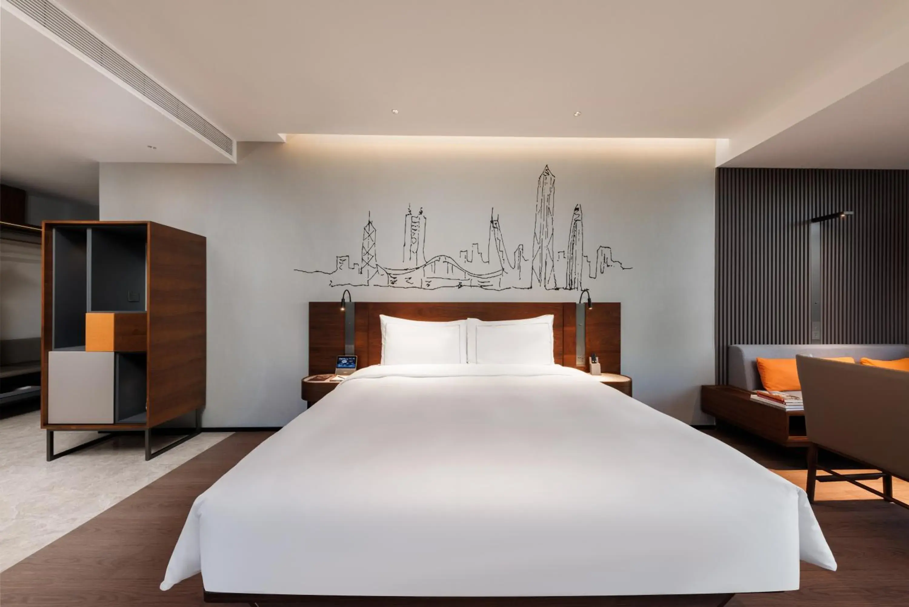 Deluxe King Room in UrCove By Hyatt ShenZhen Futian Port Deluxe King Room in UrCove By Hyatt ShenZhen Futian Port