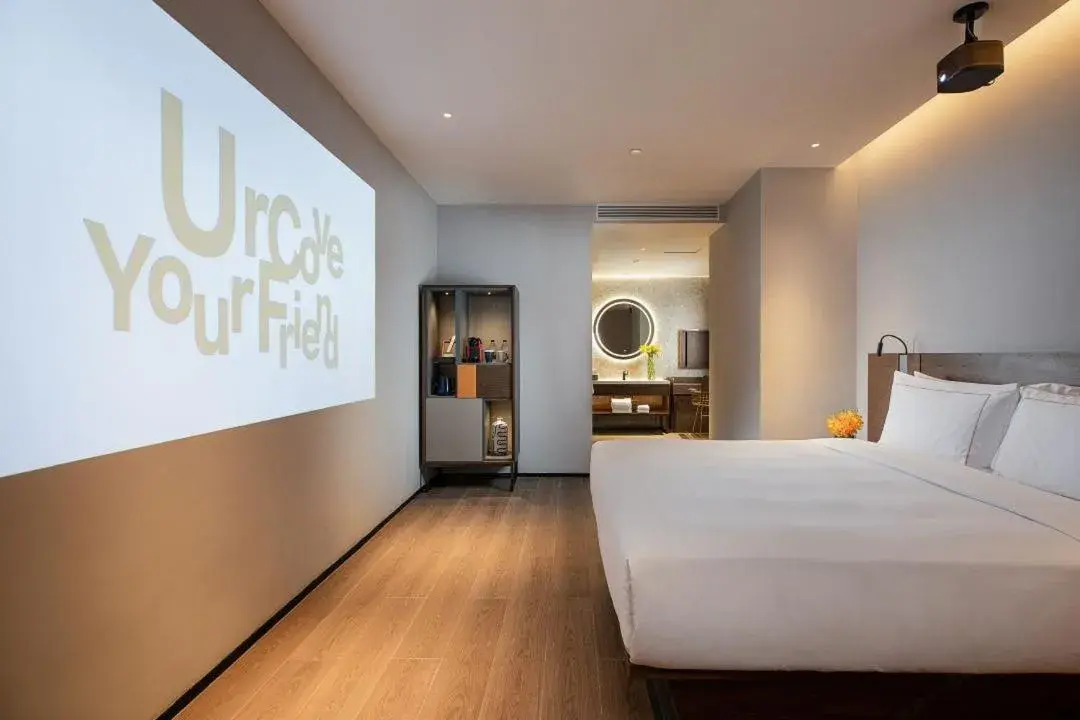 Movie Queen Room in UrCove By Hyatt ShenZhen Futian Port Movie Queen Room in UrCove By Hyatt ShenZhen Futian Port
