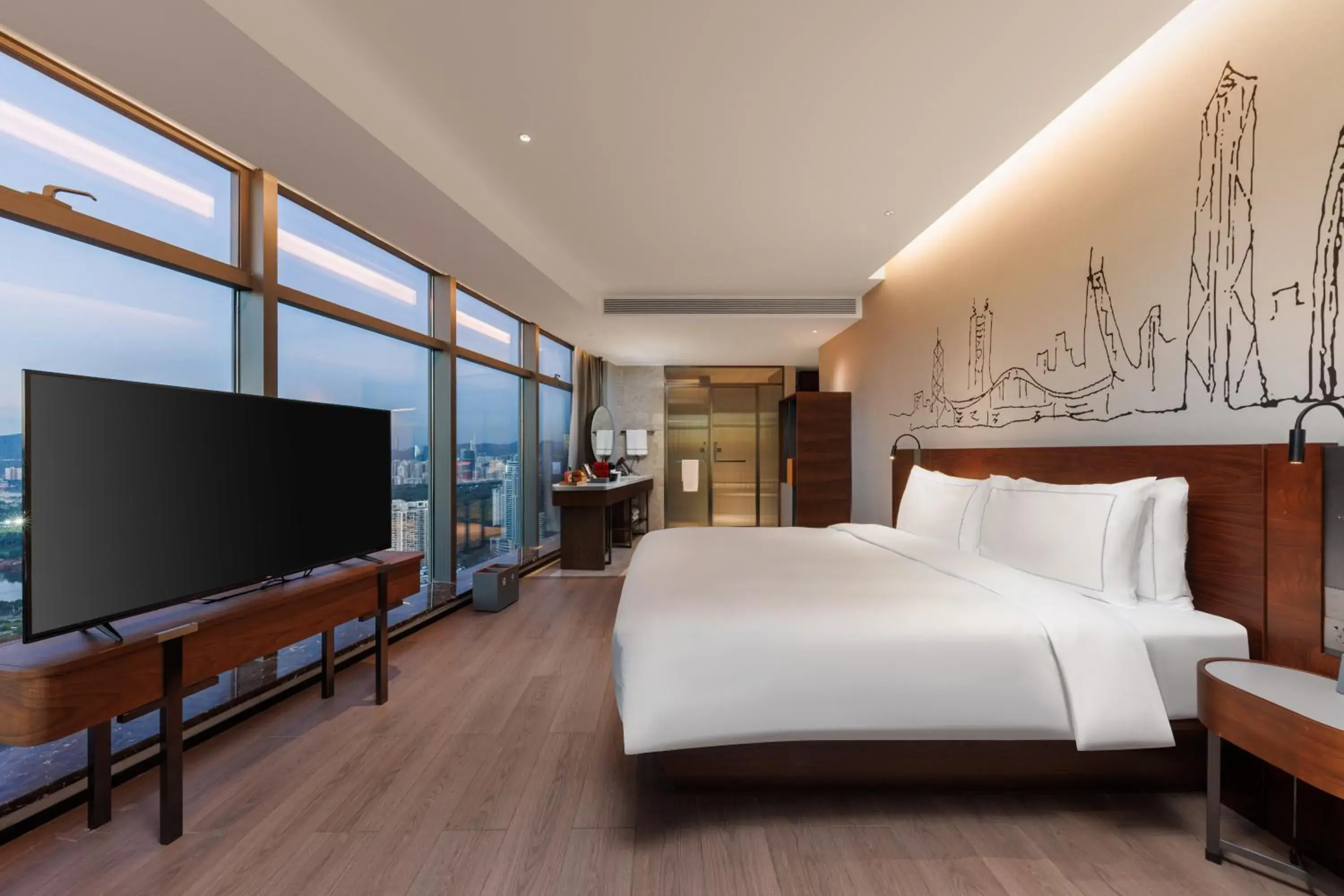 Single Room with Shower - single occupancy in UrCove By Hyatt ShenZhen Futian Port Single Room with Shower - single occupancy in UrCove By Hyatt ShenZhen Futian Port
