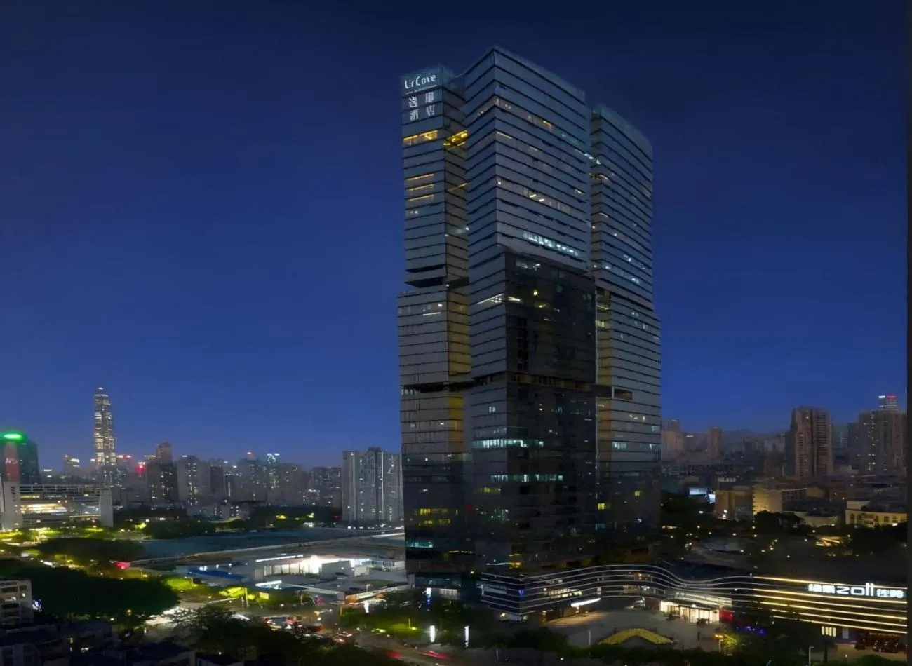 Property building in UrCove By Hyatt ShenZhen Futian Port
