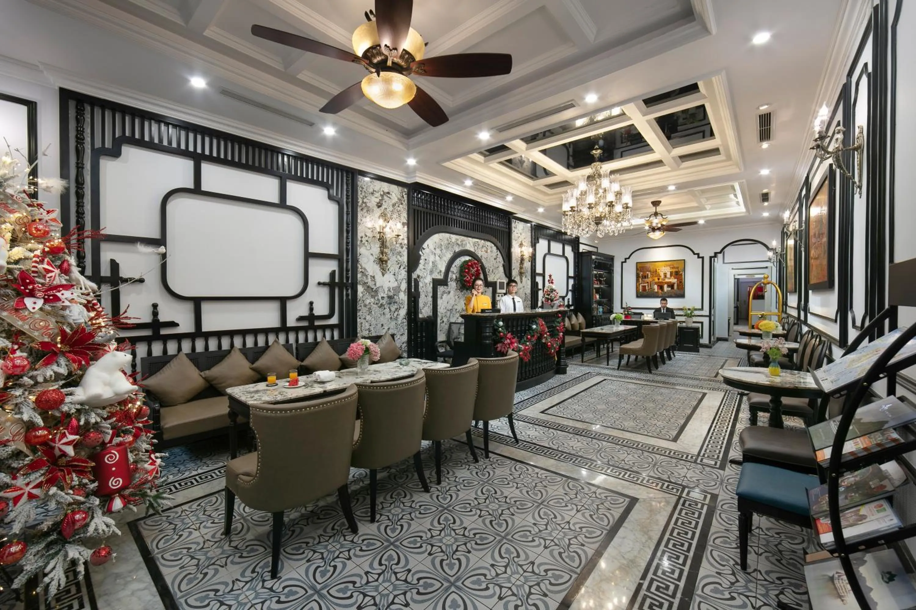 Lobby or reception in Amira Hotel Hanoi