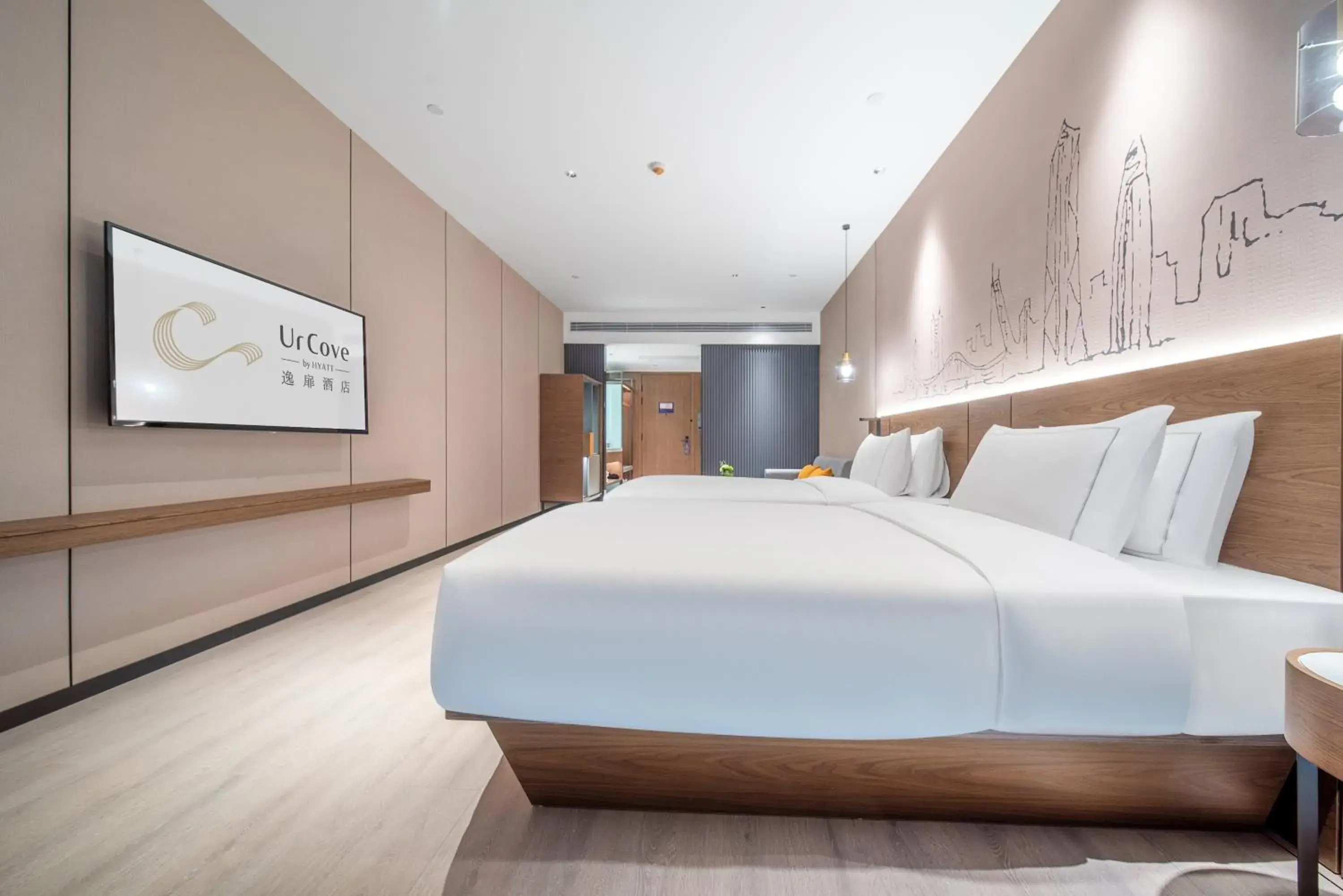 Superior Twin Room in UrCove by HYATT Shenzhen Nanshan Science and Technology Park Superior Twin Room in UrCove by HYATT Shenzhen Nanshan Science and Technology Park