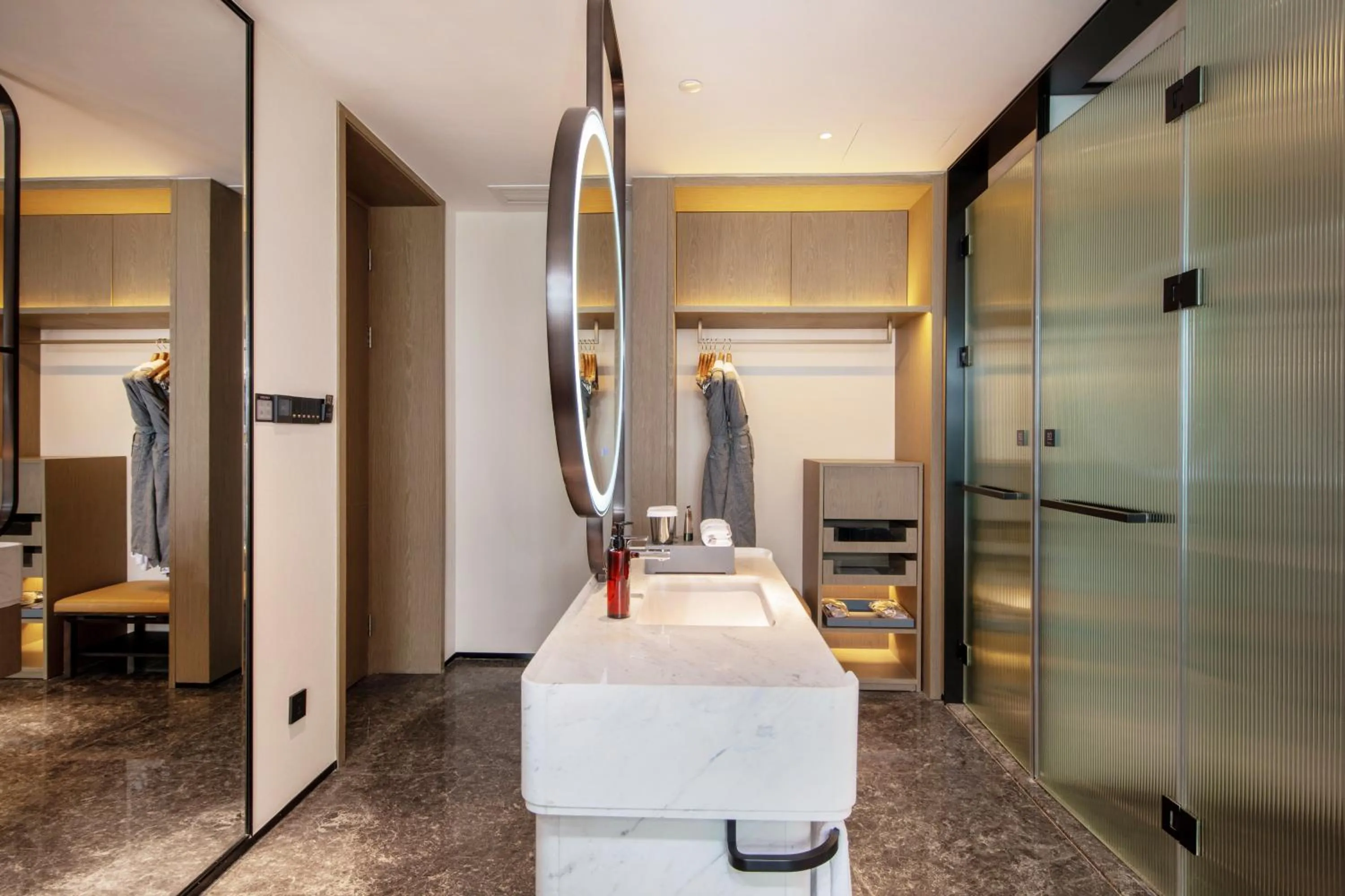 Bathroom in UrCove by HYATT Shenzhen Luohu