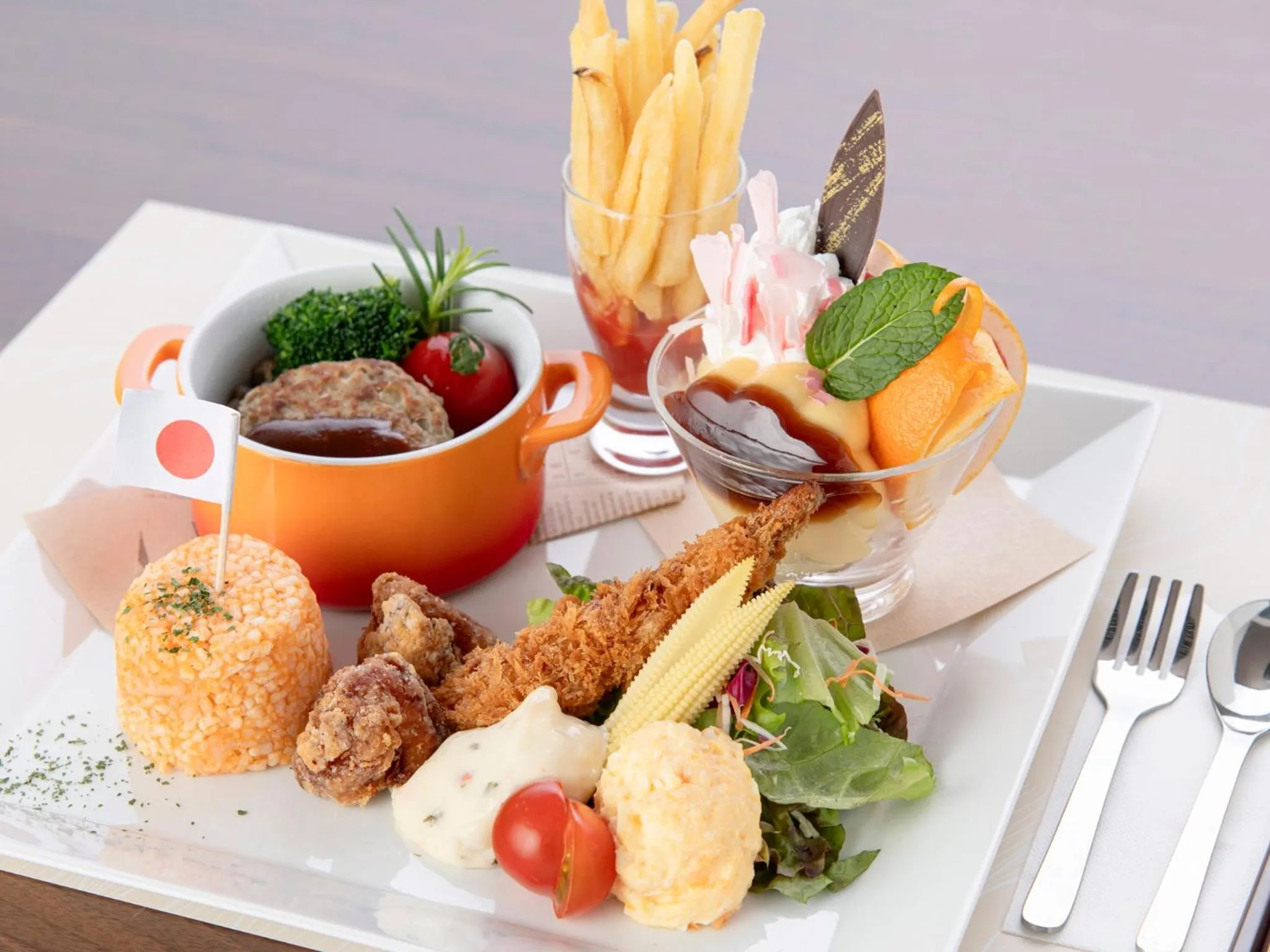 Food in Bali Resort SAYA no Kaze