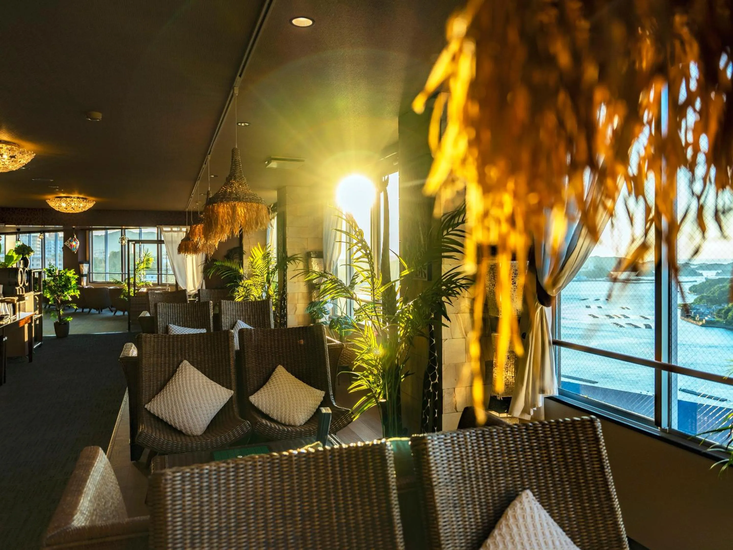 Lobby or reception in Bali Resort SAYA no Kaze