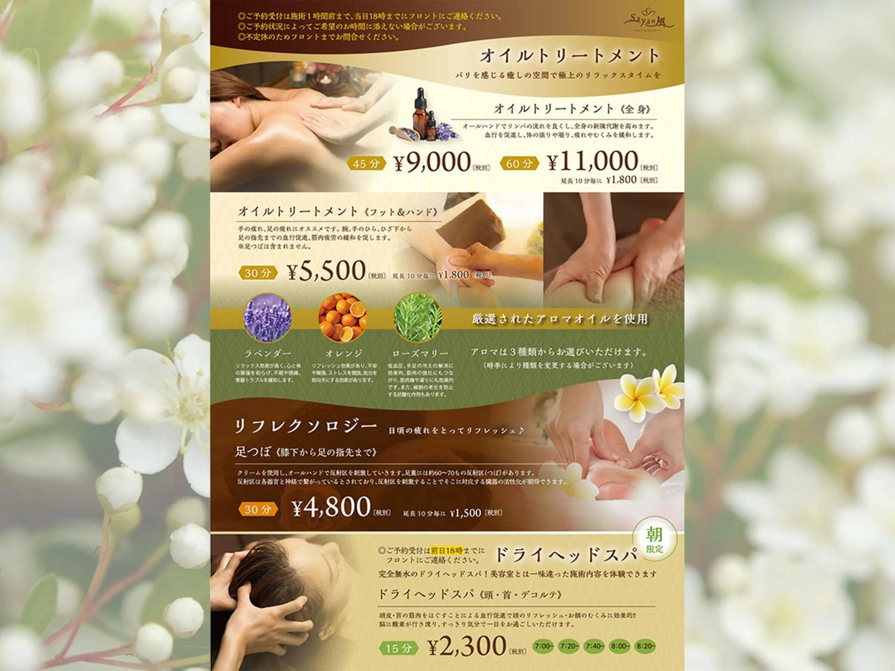 Spa and wellness centre/facilities in Bali Resort SAYA no Kaze