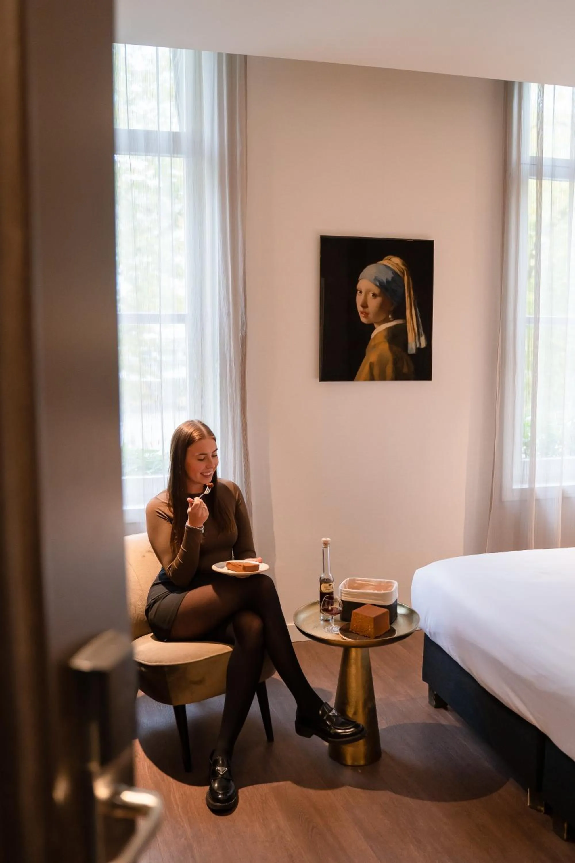 People, Bed in Boutique Hotel Corona