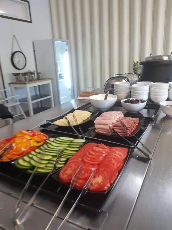 Buffet breakfast in Norppa Resort