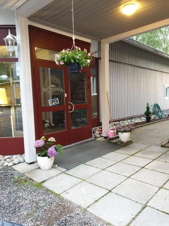Facade/entrance in Norppa Resort